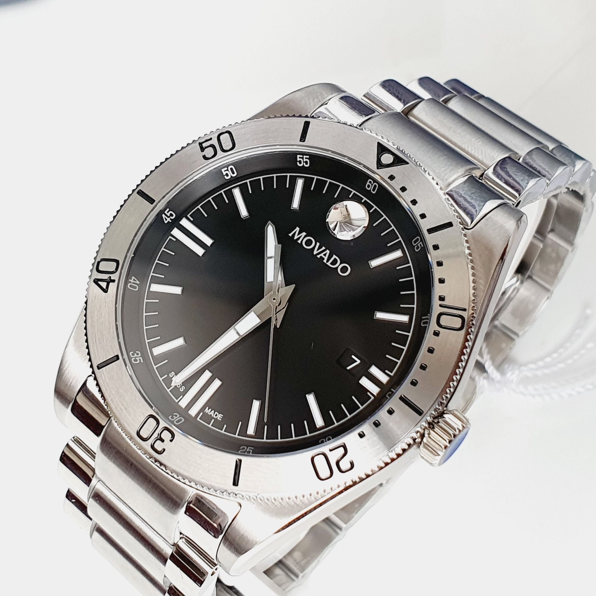 Movado Sport Quartz Black Dial Men's Watch 0607435 PhongWatch