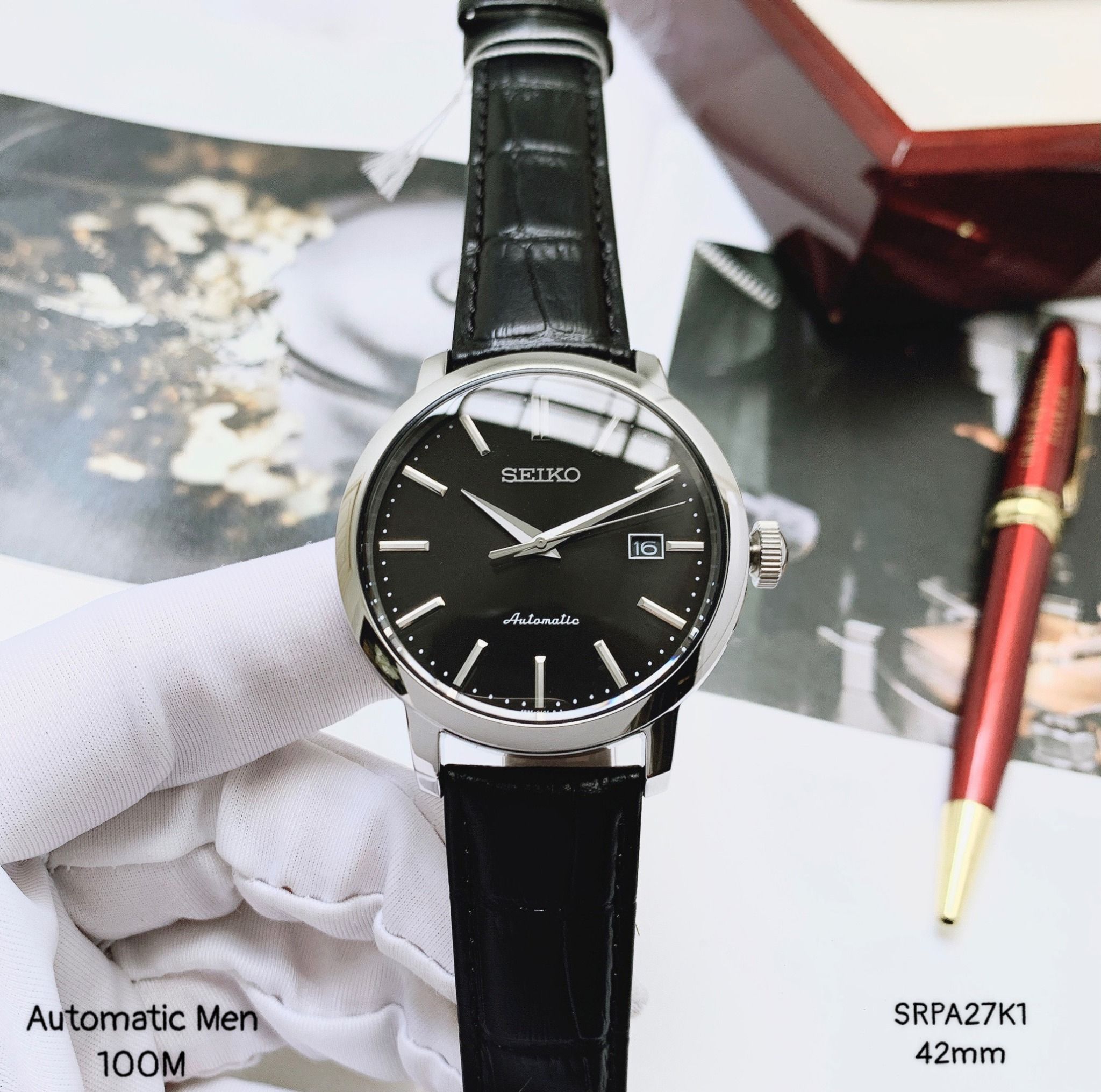 Seiko Automatic SRPA27K1 ( SRPA27 ) - Đồng Hồ Nam - Chính Hãng Giá Tốt –  PhongWatch