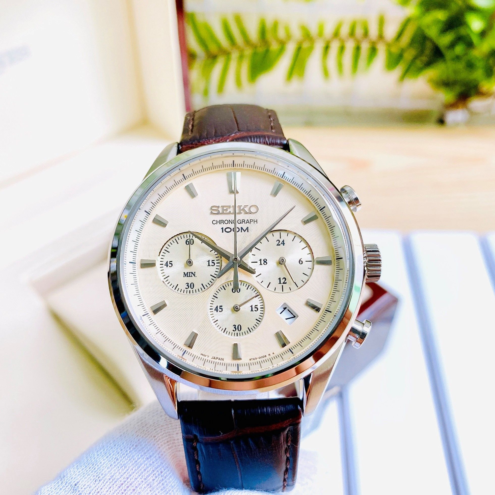 Total 76+ imagen seiko quartz chrono