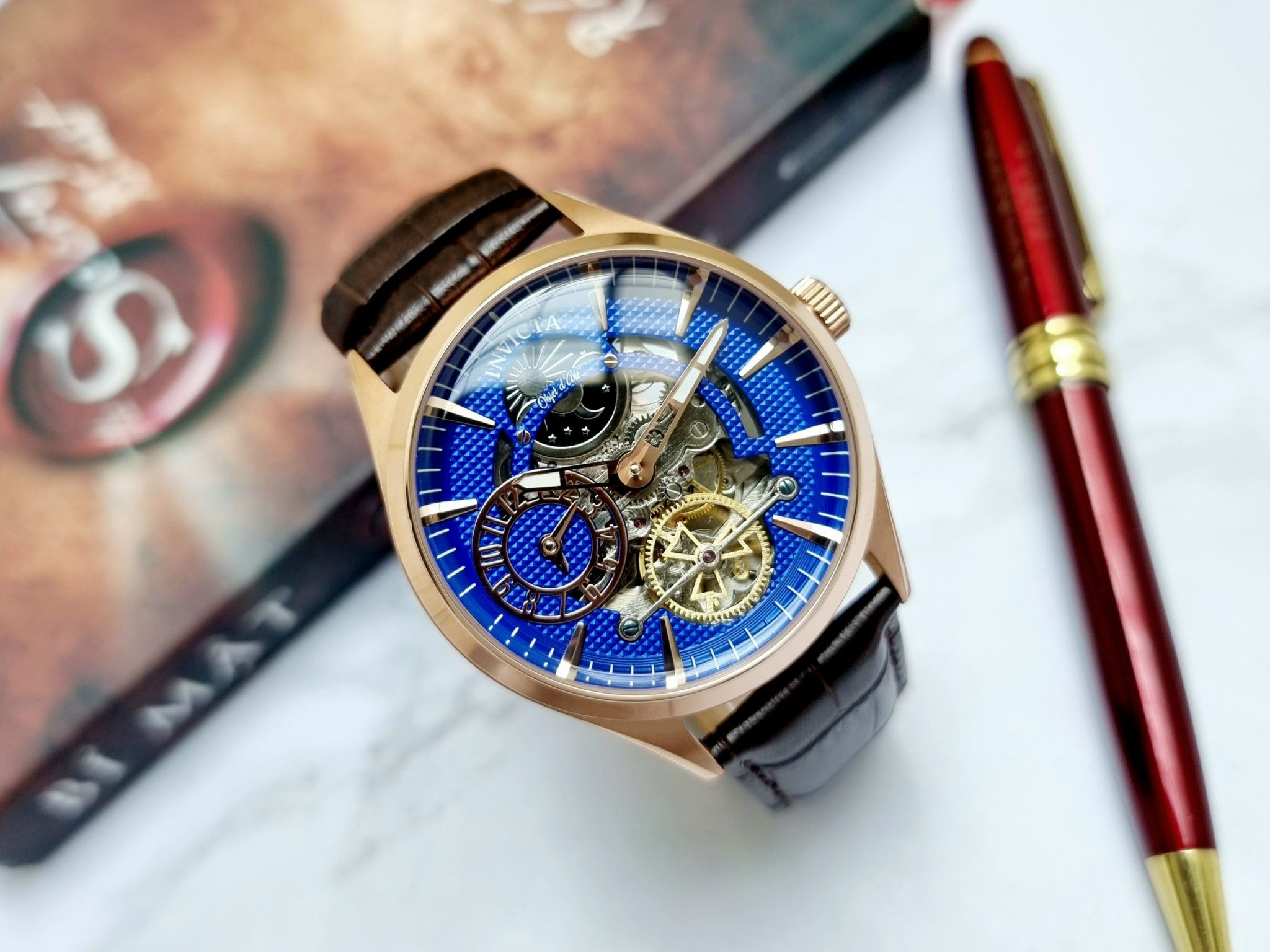 INVICTA 30445 Automatic Moon Phase ng H Nam PhongWatch