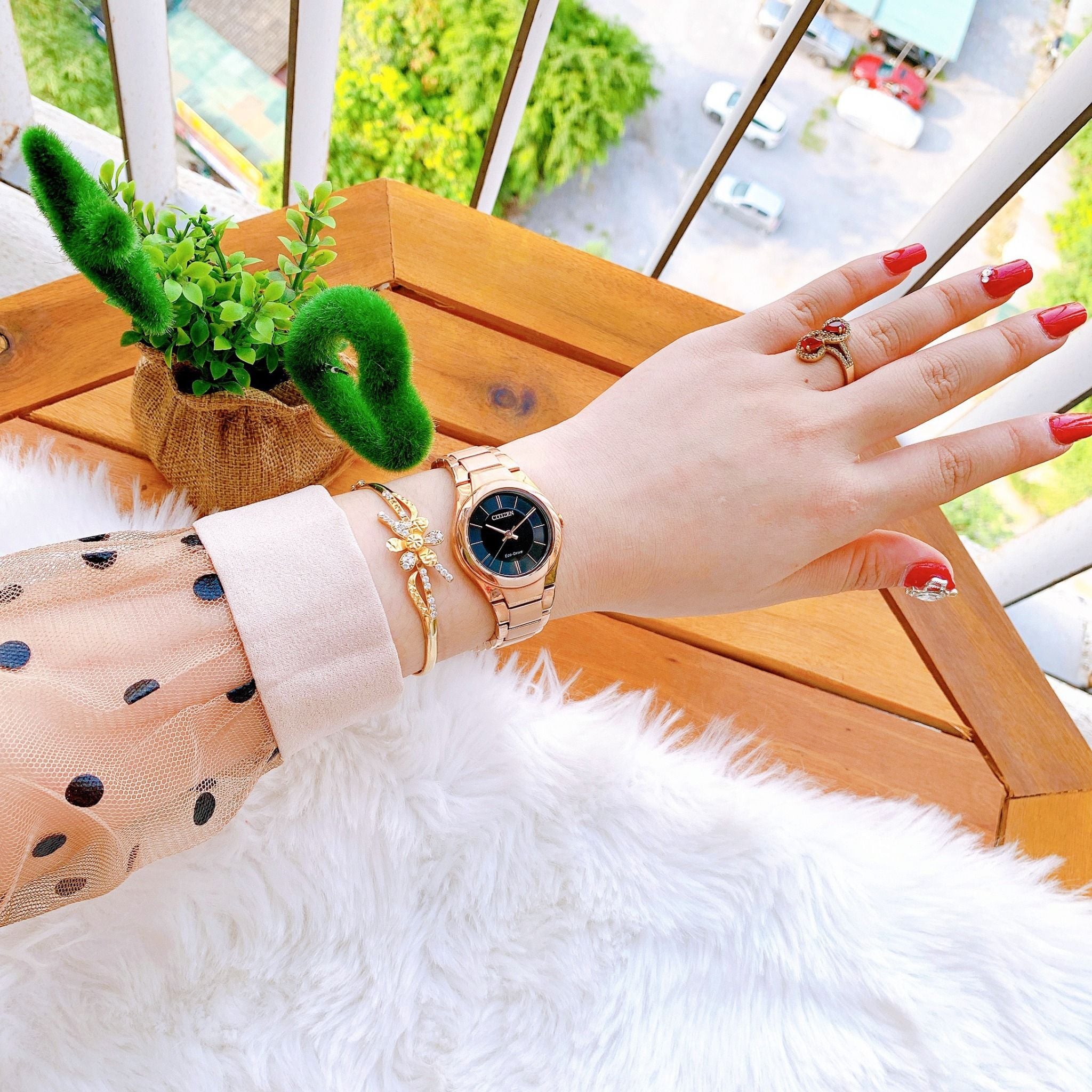 Citizen Eco-Drive FE2093-54E Đồng Hồ Nữ Chính Hãng Giá Tốt