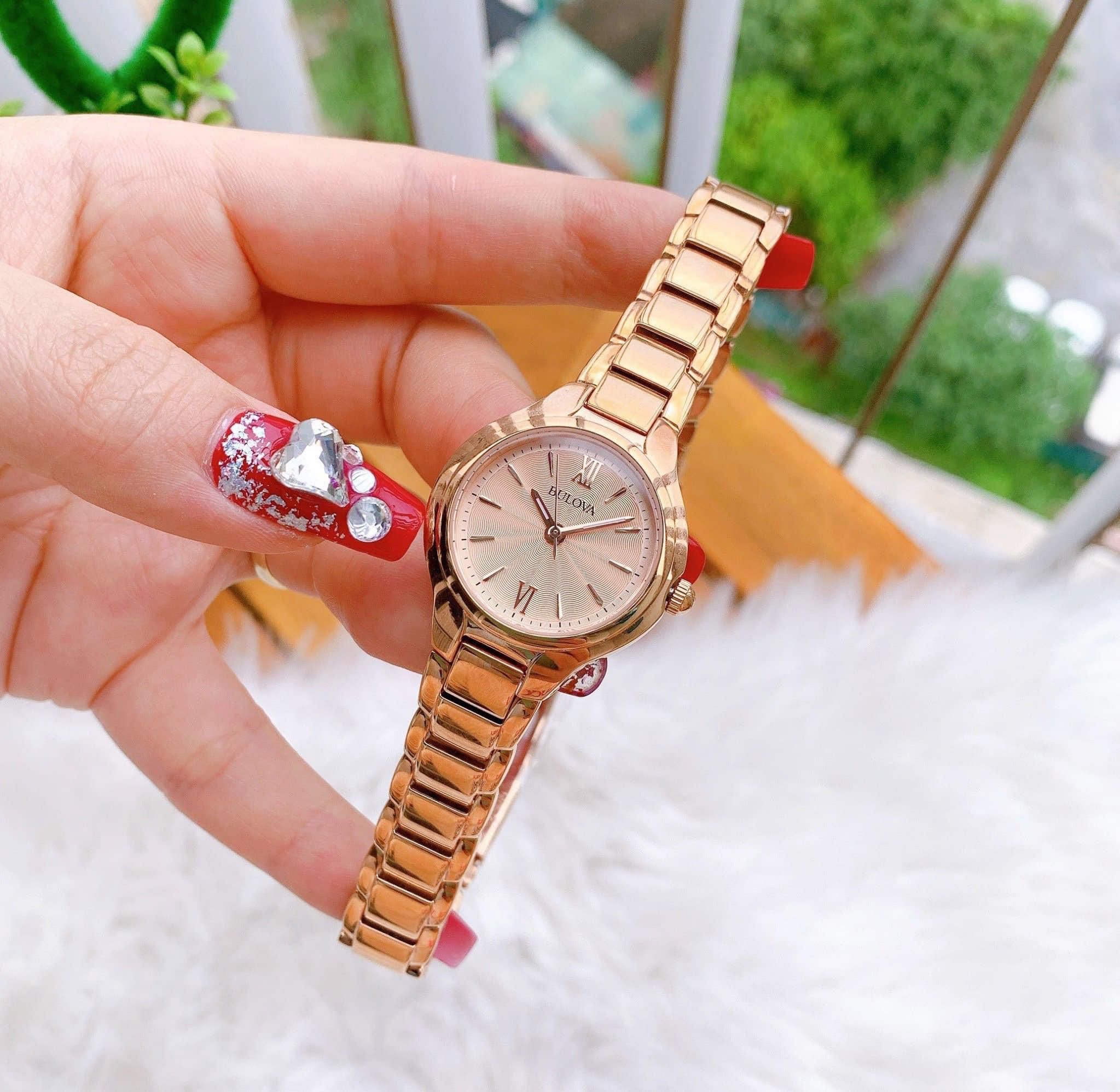 Bulova Quartz 97L151 - Đồng Hồ Nữ - Chính Hãng Giá Tốt – PhongWatch