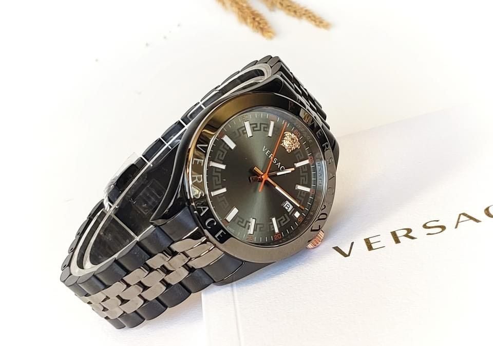 Versace black metal univers hotsell watch