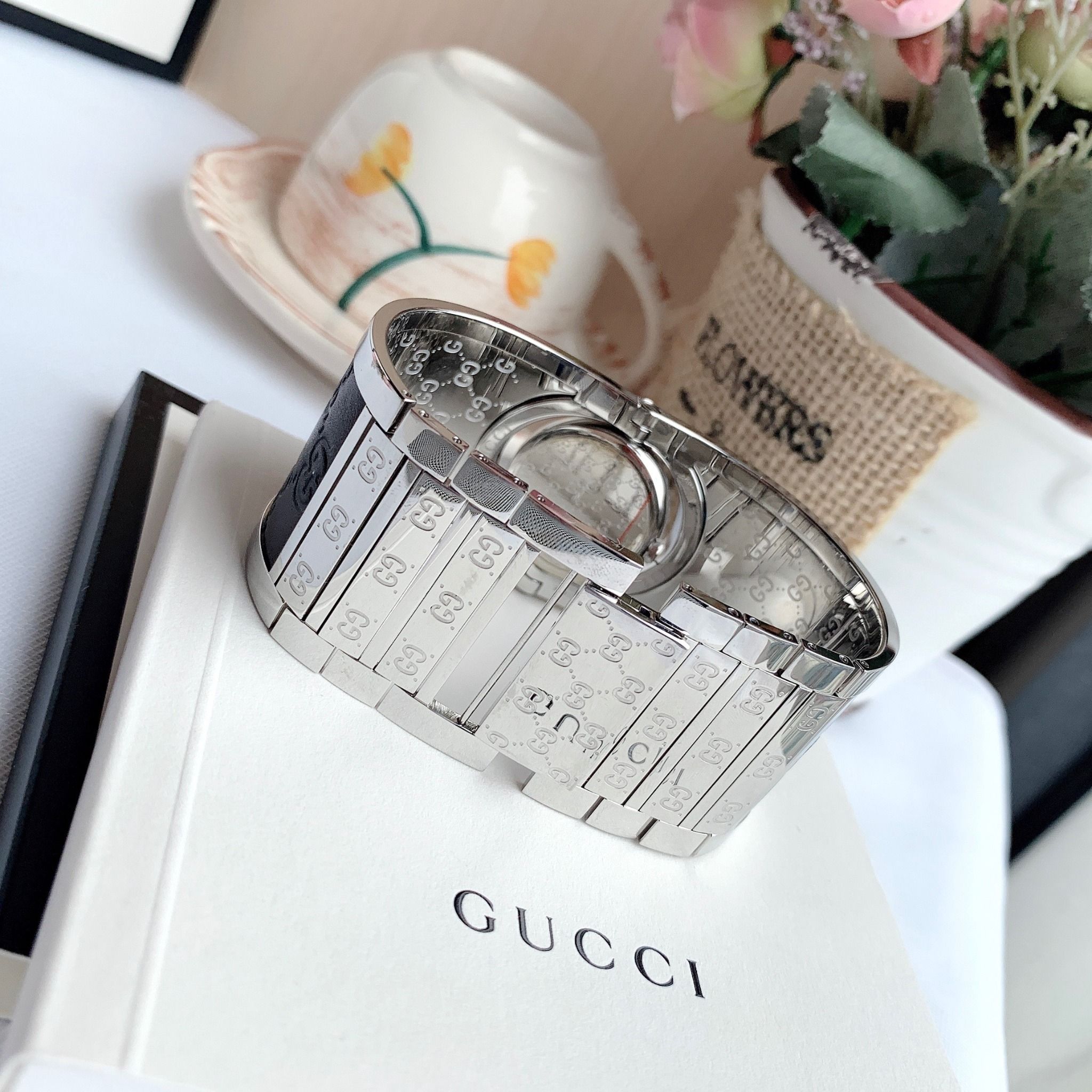 GUCCI 112 YA112433 TWIRL brown WOMEN\'S WATCH Gucci YA112433 Womens 112 Twirl Brown Quartz Watch main image 2