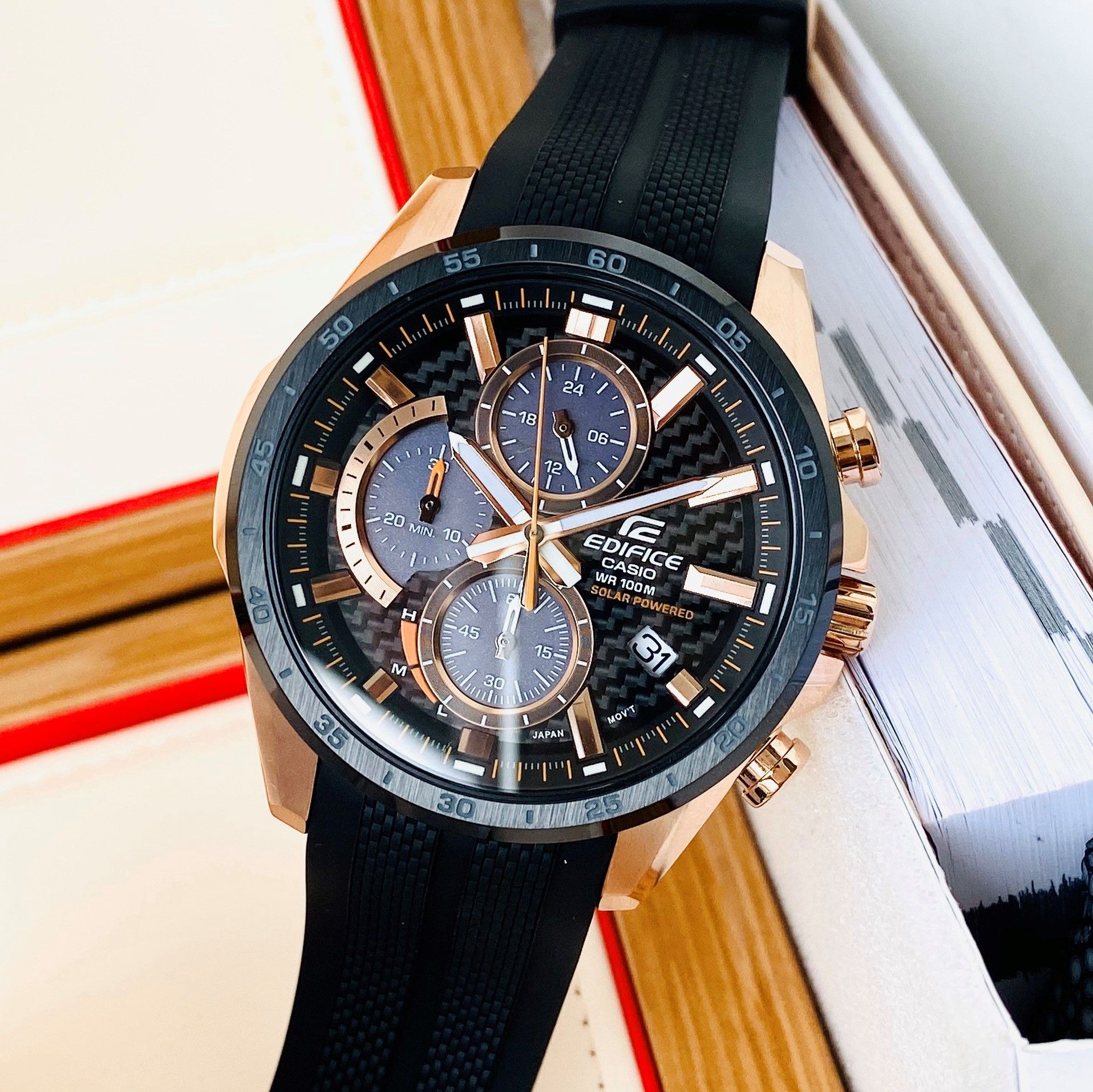 Casio Edifice EQS-900PB-1A - Đồng Hồ Nam – PhongWatch