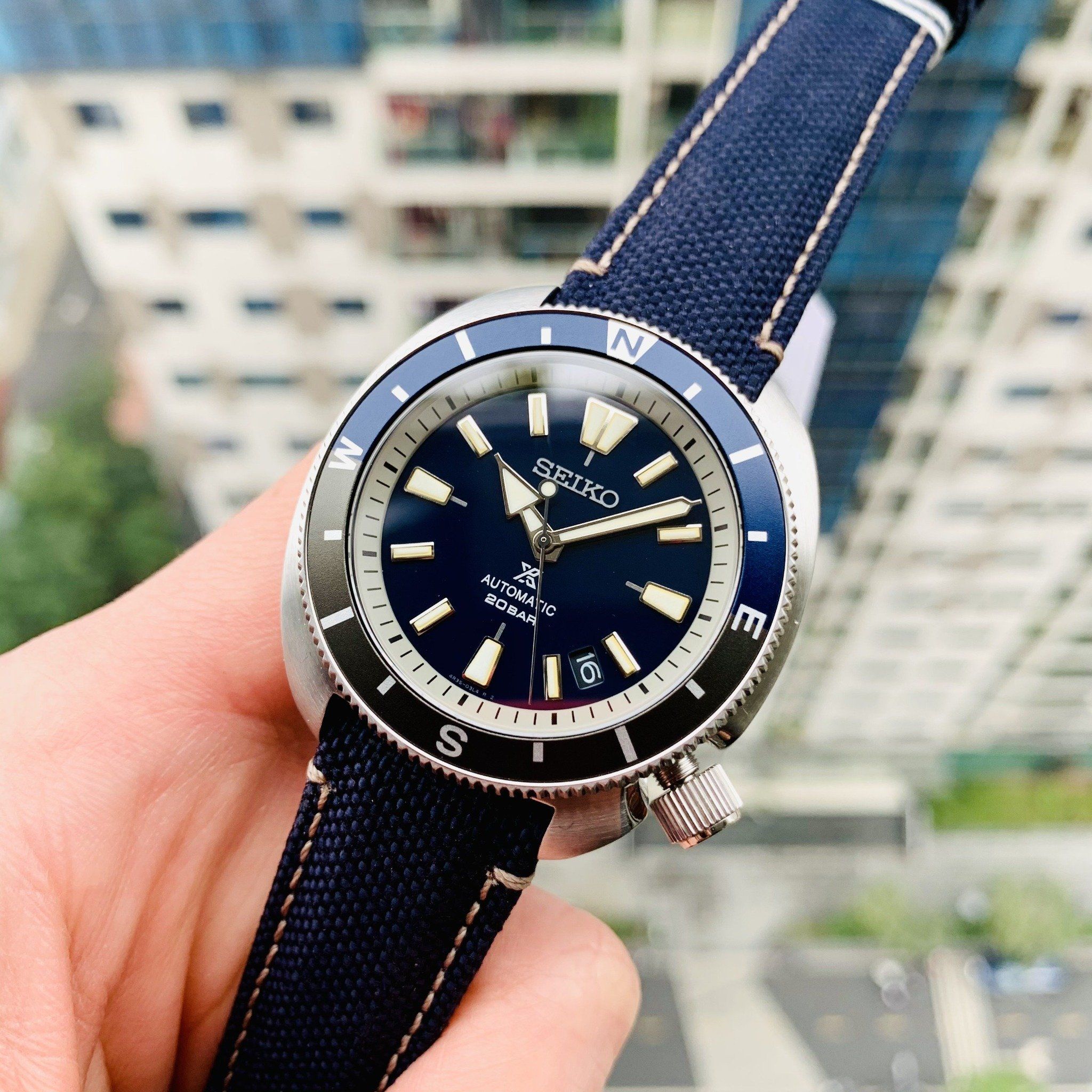 Total 33+ imagen seiko prospex turtle blue