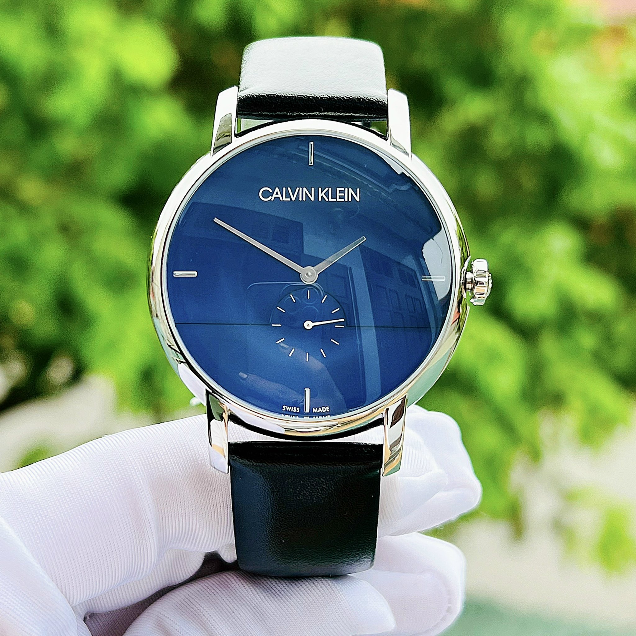 Strap Kbh211c1 Watch Bright Calvin Klein Color Black