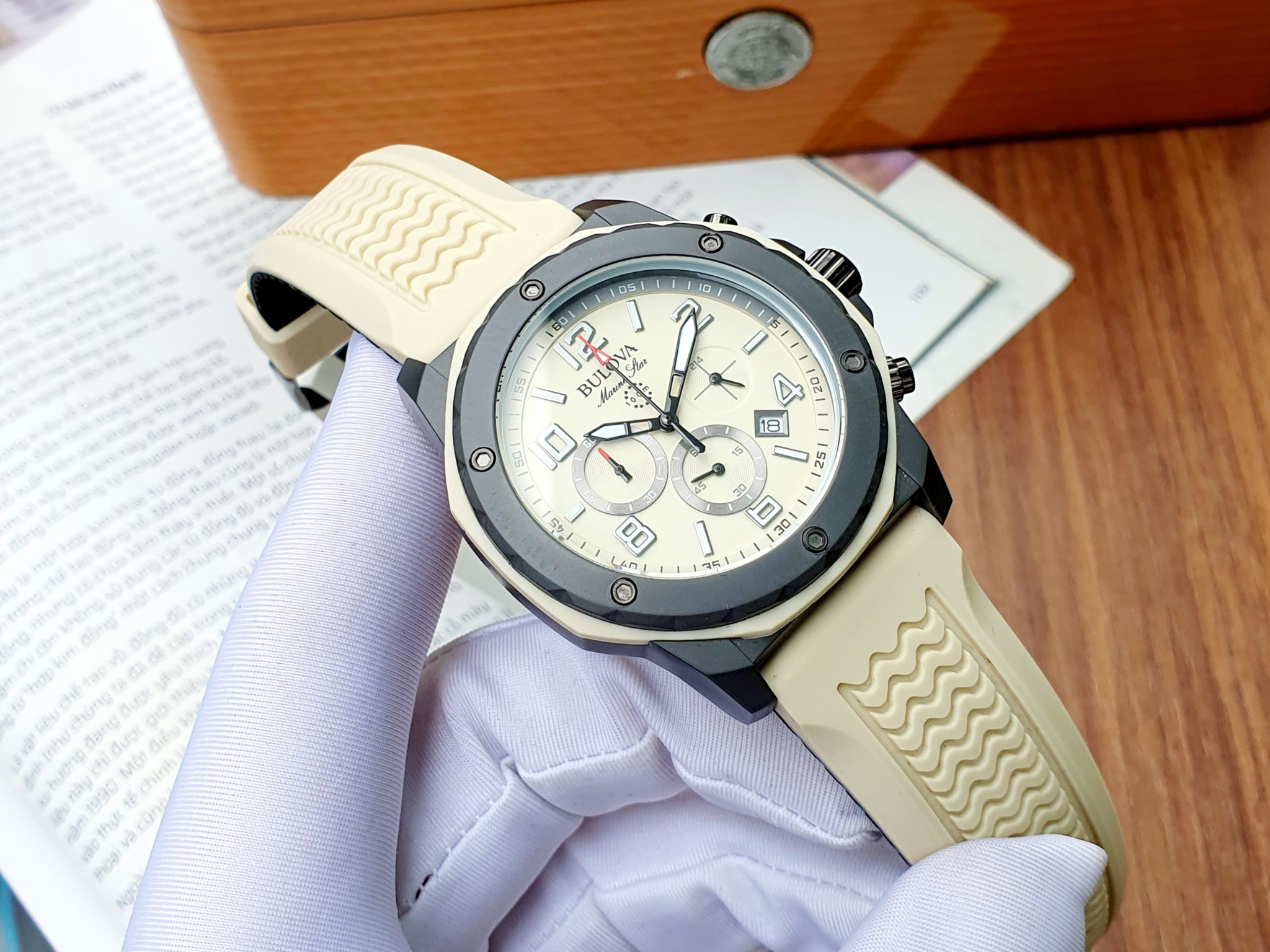 Bulova Marine Star 98B201 ng H Nam PhongWatch