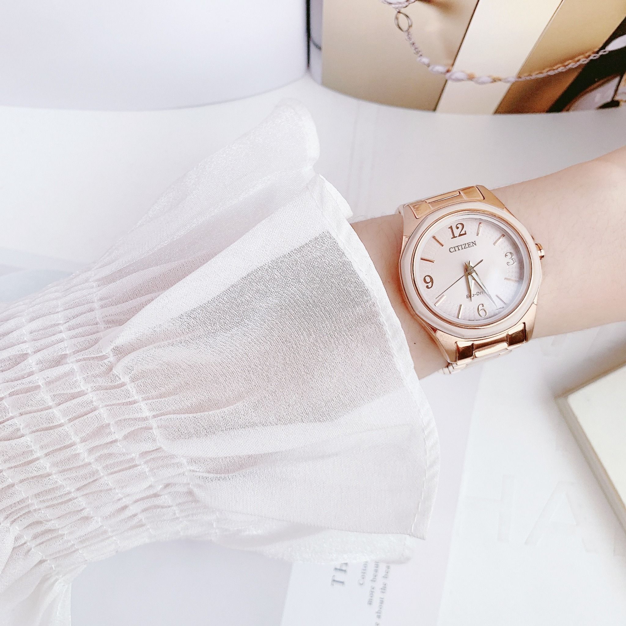 Citizen Eco-drive FE7053-51X - Đồng Hồ Nữ - Chính Hãng Giá Tốt 