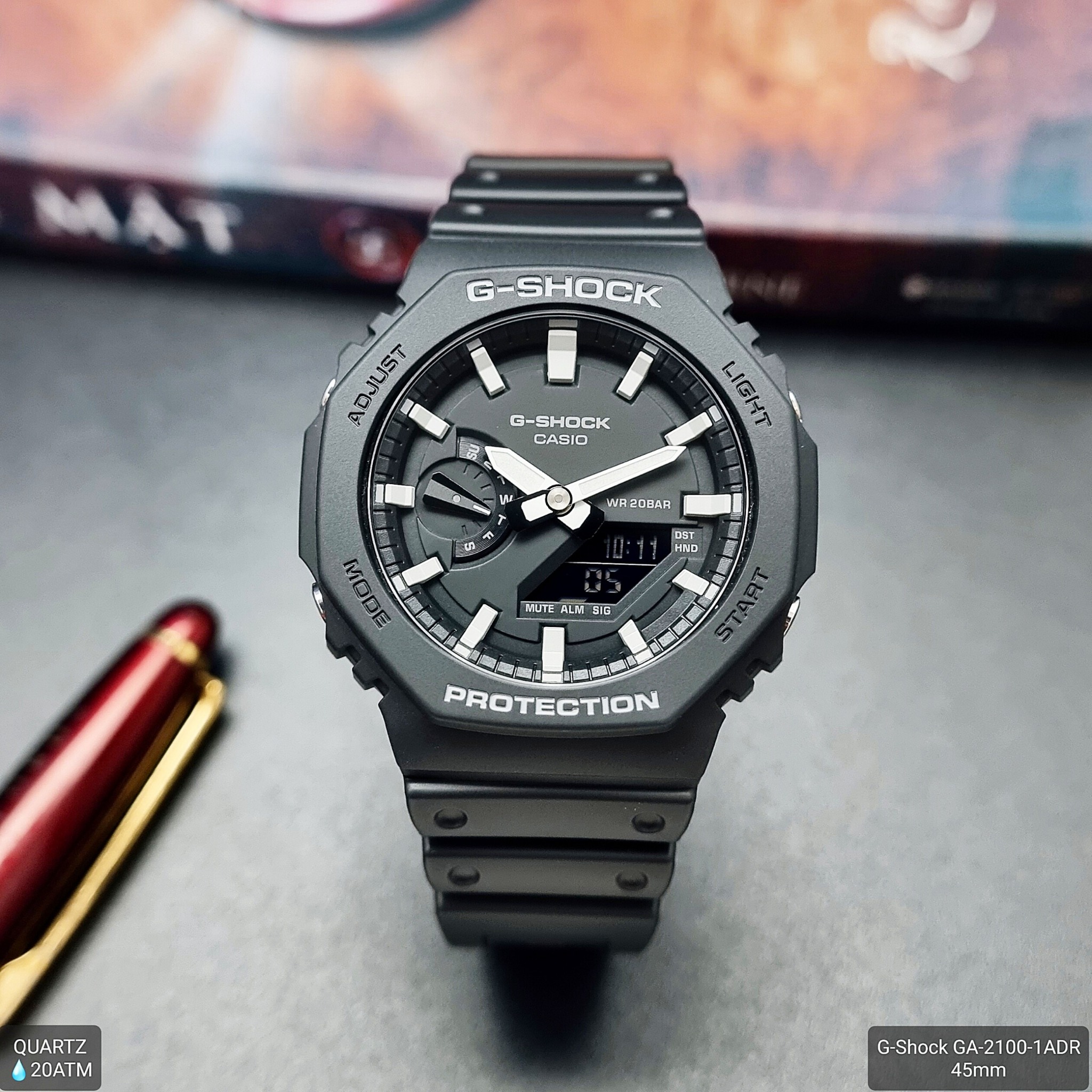 Casio G-Shock GA-2100-1ADR Đồng Hồ Nam
