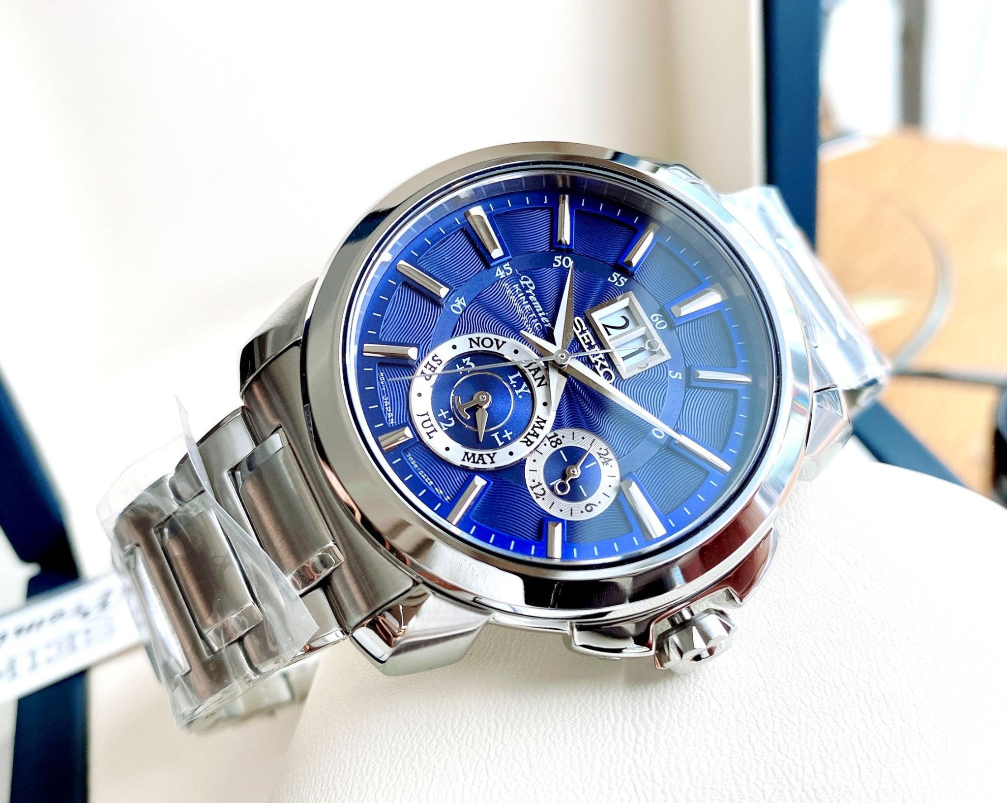 Seiko Premier Kinetic Perpetual Calendar SNP161P1 ng H Nam PhongWatch