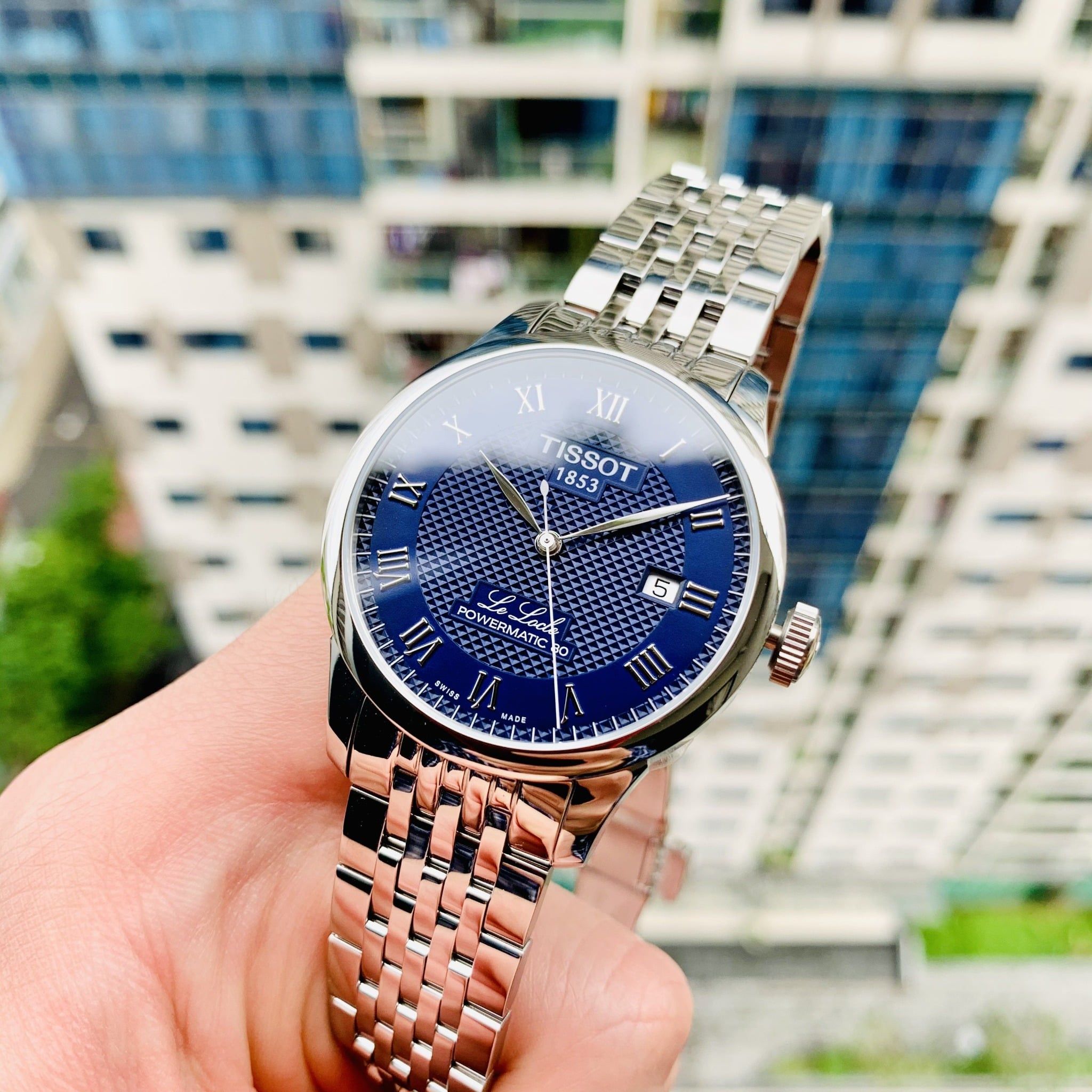 NWT Mathey-Tissot Mathey Vintage Quartz Blue Dial Men\'s Watch Mathey-Tissot Monsoon Square Quartz Blue Dial Men main image 4