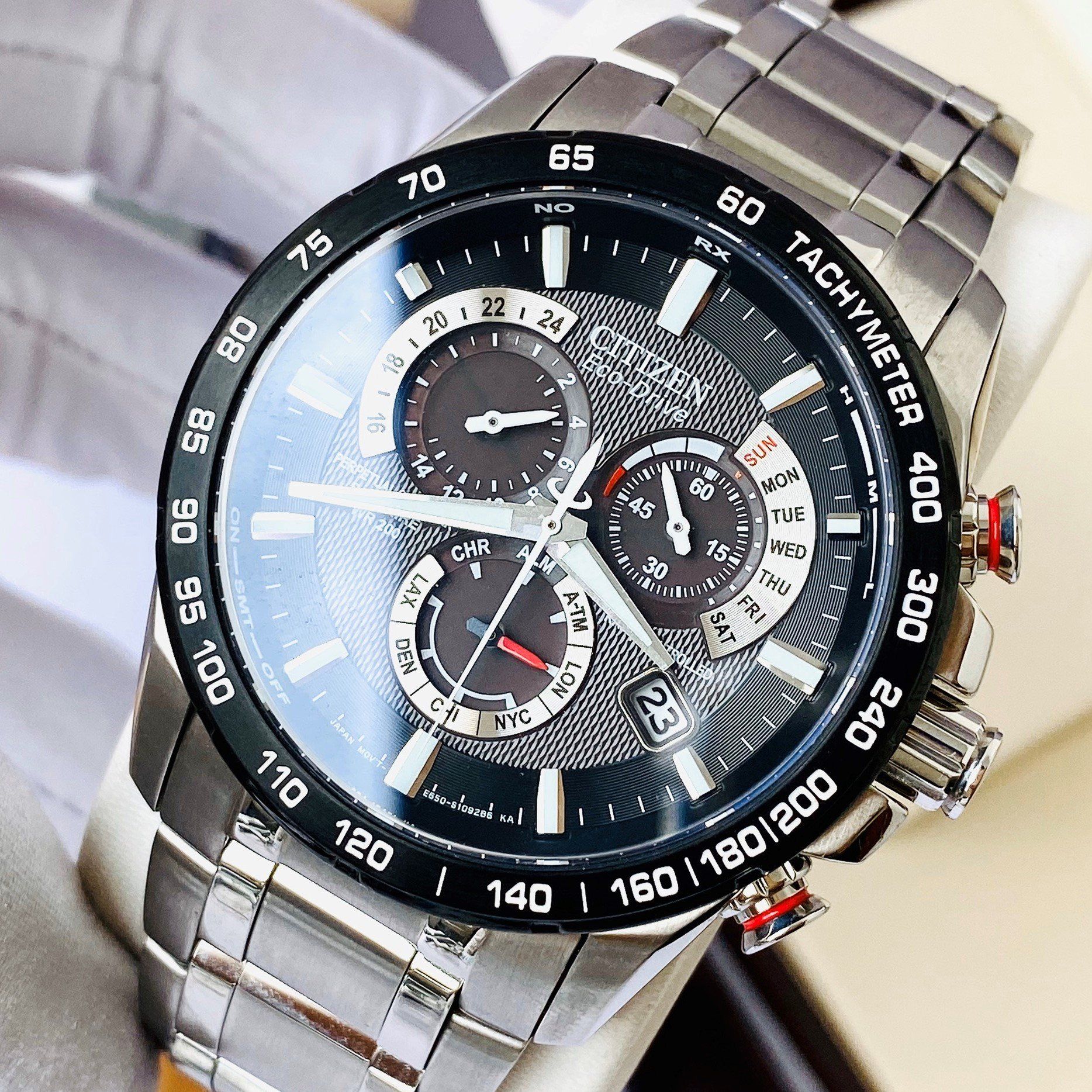Citizen Eco Drive AT4008 51E L ch V n Ni n ng H Nam