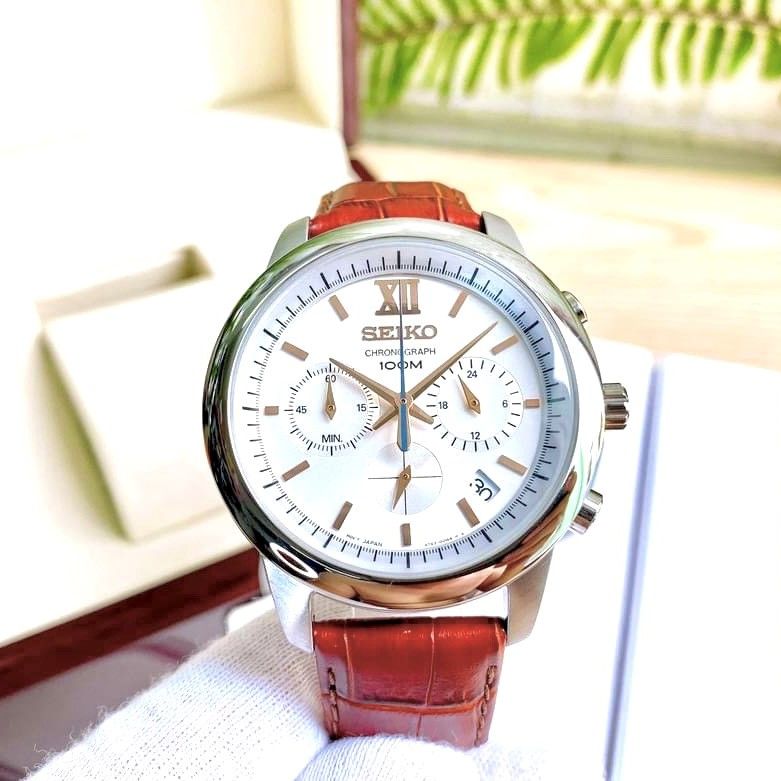 Seiko Quartz SSB143P1 Chronograph - Đồng Hồ Nam – PhongWatch