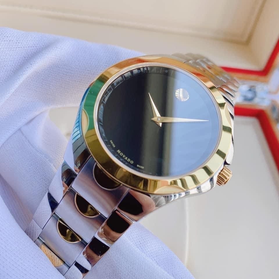 Movado luno shop sport two tone