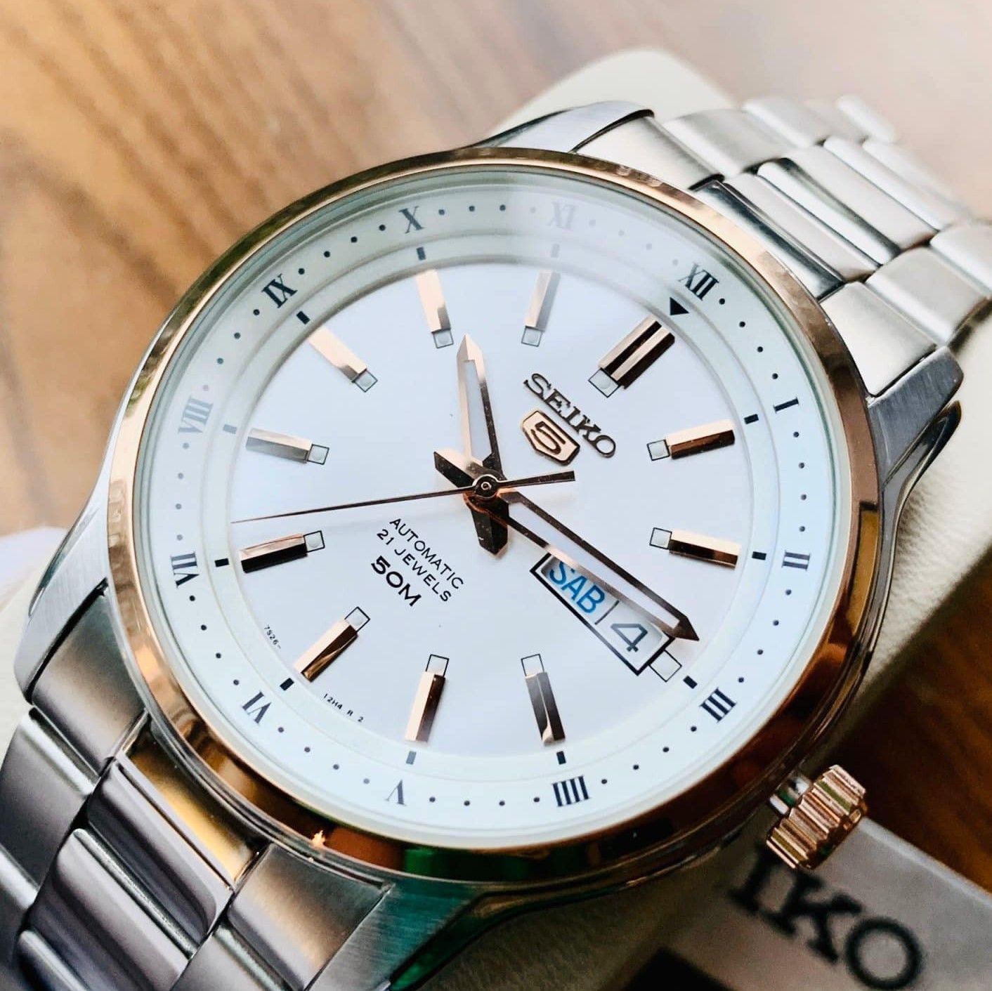 Seiko SNKP12K1 SNKP12 Đồng Hồ Nam Chính Hãng Giá Tốt
