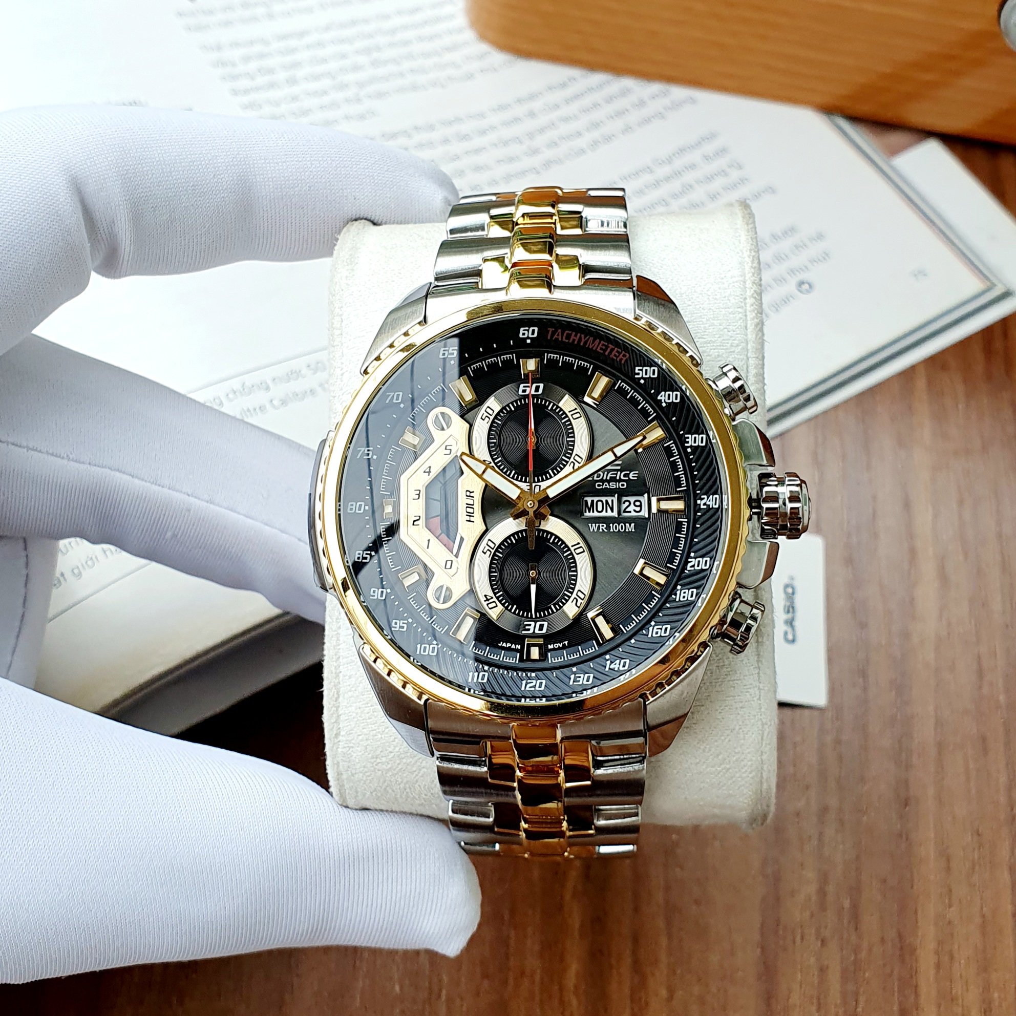 Reloj Casio Edifice EF-558SG-1AVUDF: Elegancia y Precisión - RELOJ EDIFICE CASIO R4