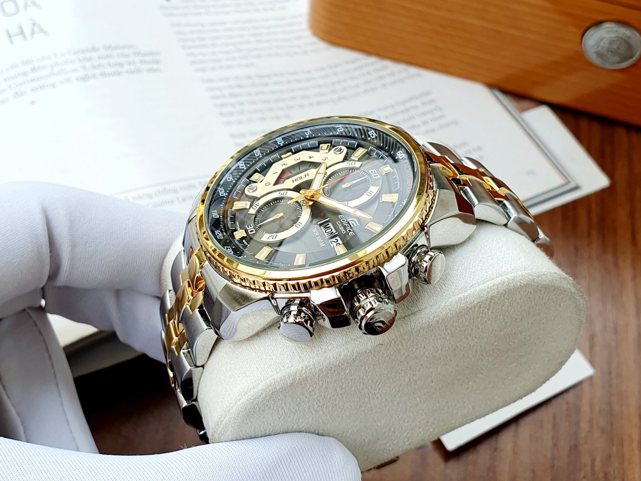 Reloj Casio Edifice EF-558SG-1AVUDF: Elegancia y Precisión - RELOJ EDIFICE CASIO R4