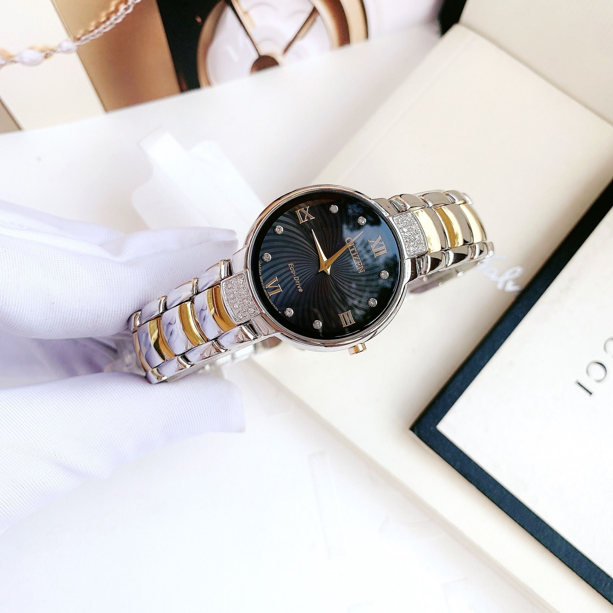 Citizen Eco-Drive EX1464-54E - Đồng Hồ Nữ - Chính Hãng Giá Citizen Eco-Drive EX1464-54E - Đồng Hồ Nữ - Chính Hãng Giá