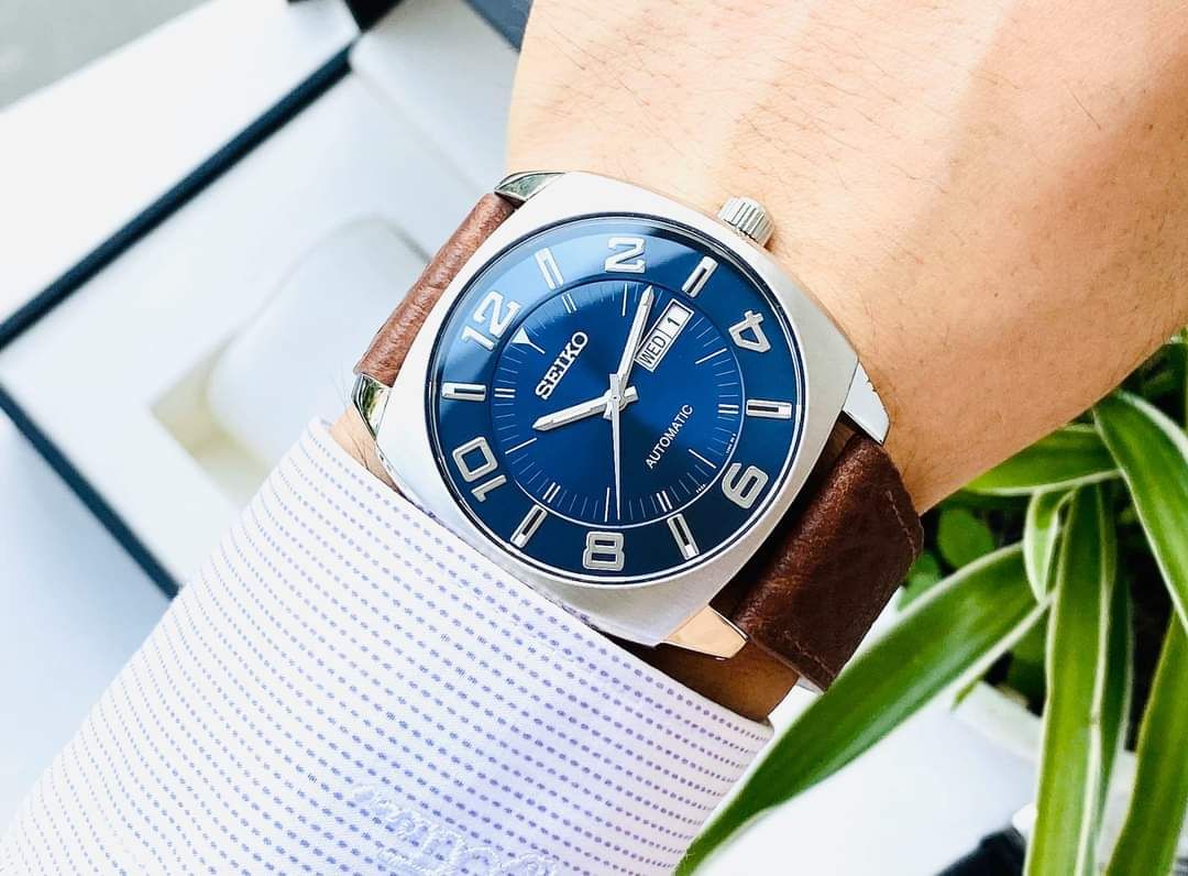 Seiko Automatic SNKN37 Recraft Blue Dial – PhongWatch