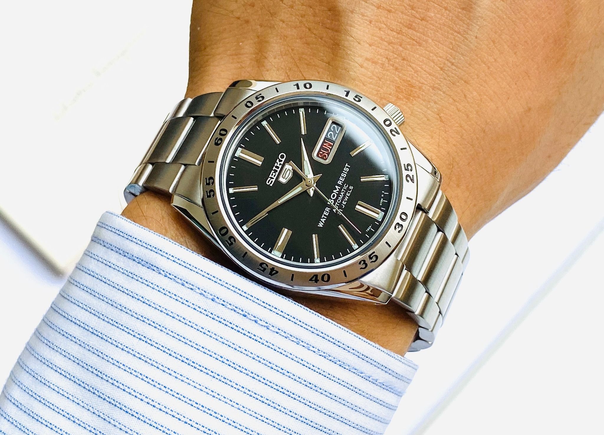 Seiko 5 SNKE01K1 SNKE01 ng H Nam Chinh Hang Gia T t PhongWatch