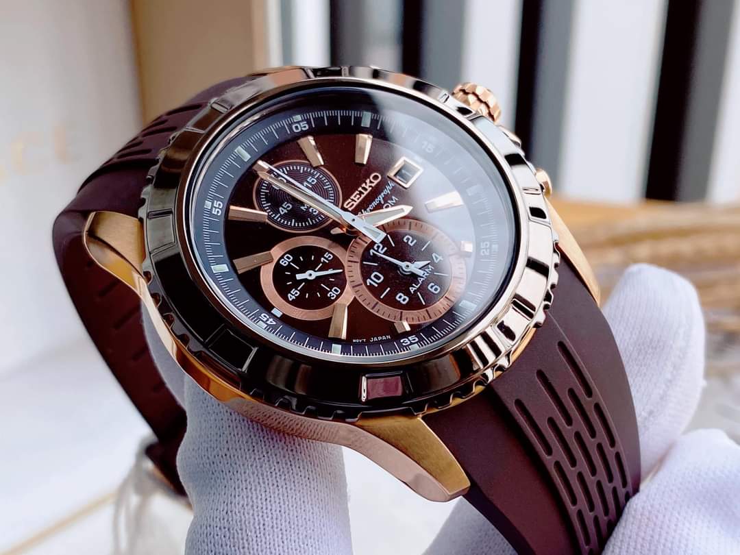 Seiko Lord Alarm Chronograph SNAE16P1 - Đồng Hồ Nam – PhongWatch