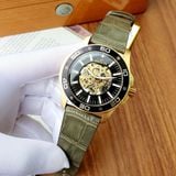Invicta 17261 Specialty Black Skeletal Dial Grey Leather- Đồng Hồ Nam