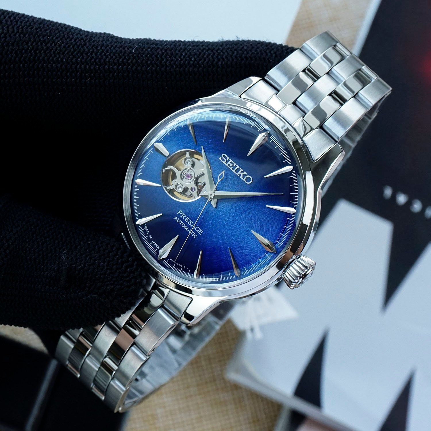 Seiko Presage Cocktail Acapulco Blue SSA439J1 - Đồng Hồ Nam – PhongWatch