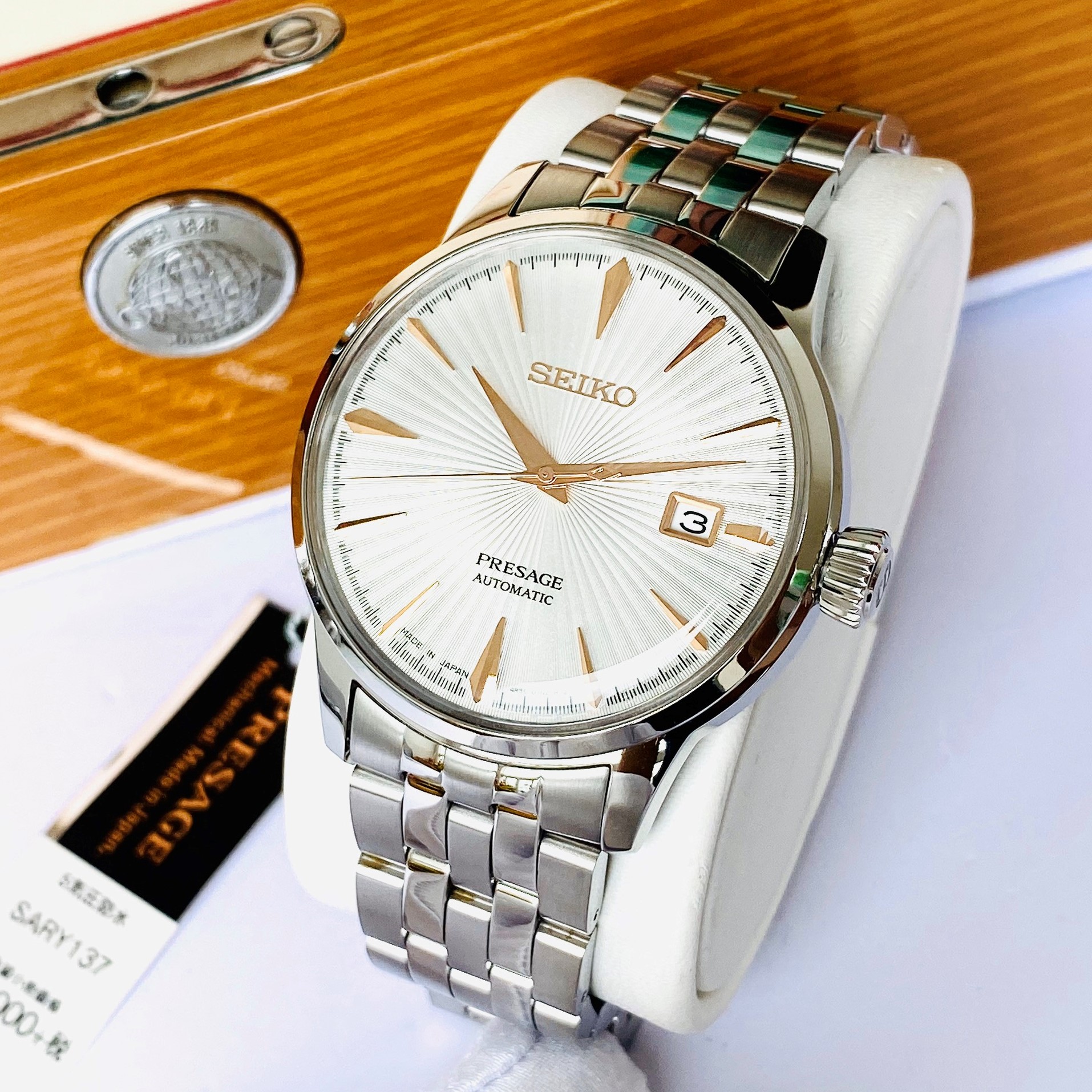 Seiko Presage Cocktail SARY137 Đồng Hồ Nam