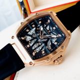 A - ( GIÁ THANH LÝ ) Christian Van Sant CV6195 Odyssey Stainless Steel Automatic - Đồng Hồ Nam