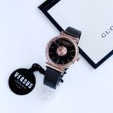 Versus by Versace Brick Lane Black Dial Mesh Tone VSP646421 - Đồng Hồ Nữ