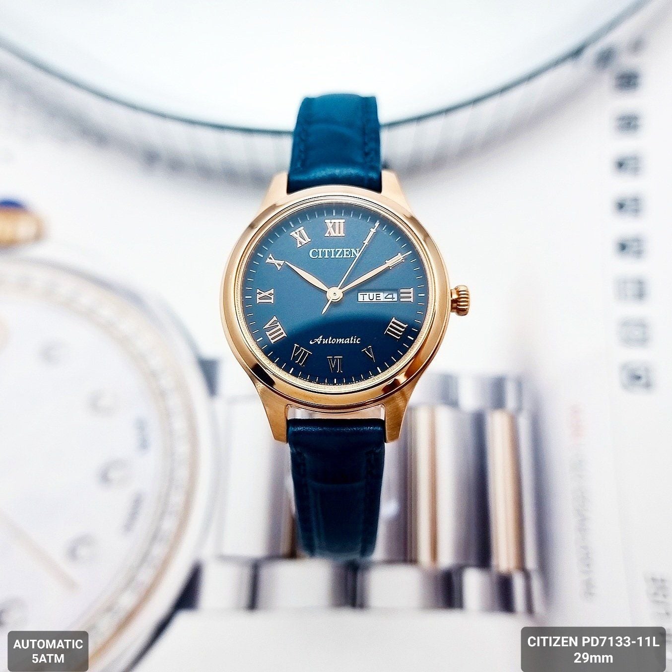 Citizen Automatic PD7133-11L - Đồng Hồ Nữ – PhongWatch Citizen 