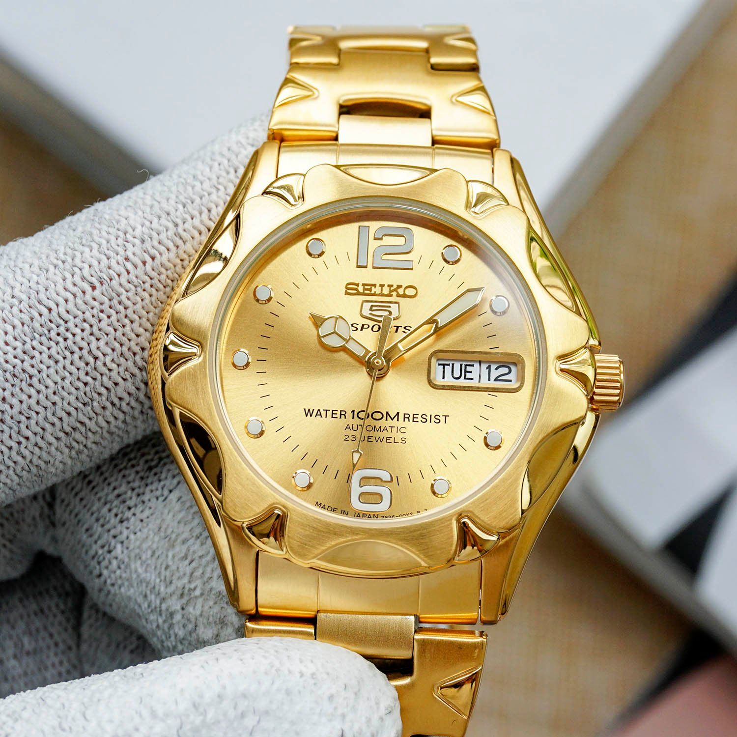 Seiko 5 Automatic SNZ460J1 SNZ460 Ch nh H ng Gi T t