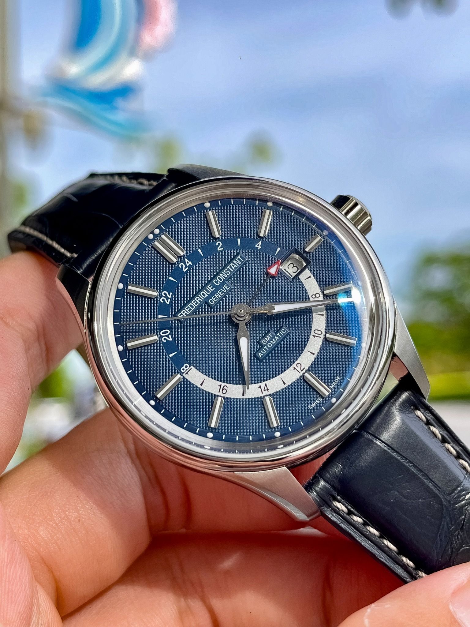 Frederique constant yacht timer gmt new arrivals