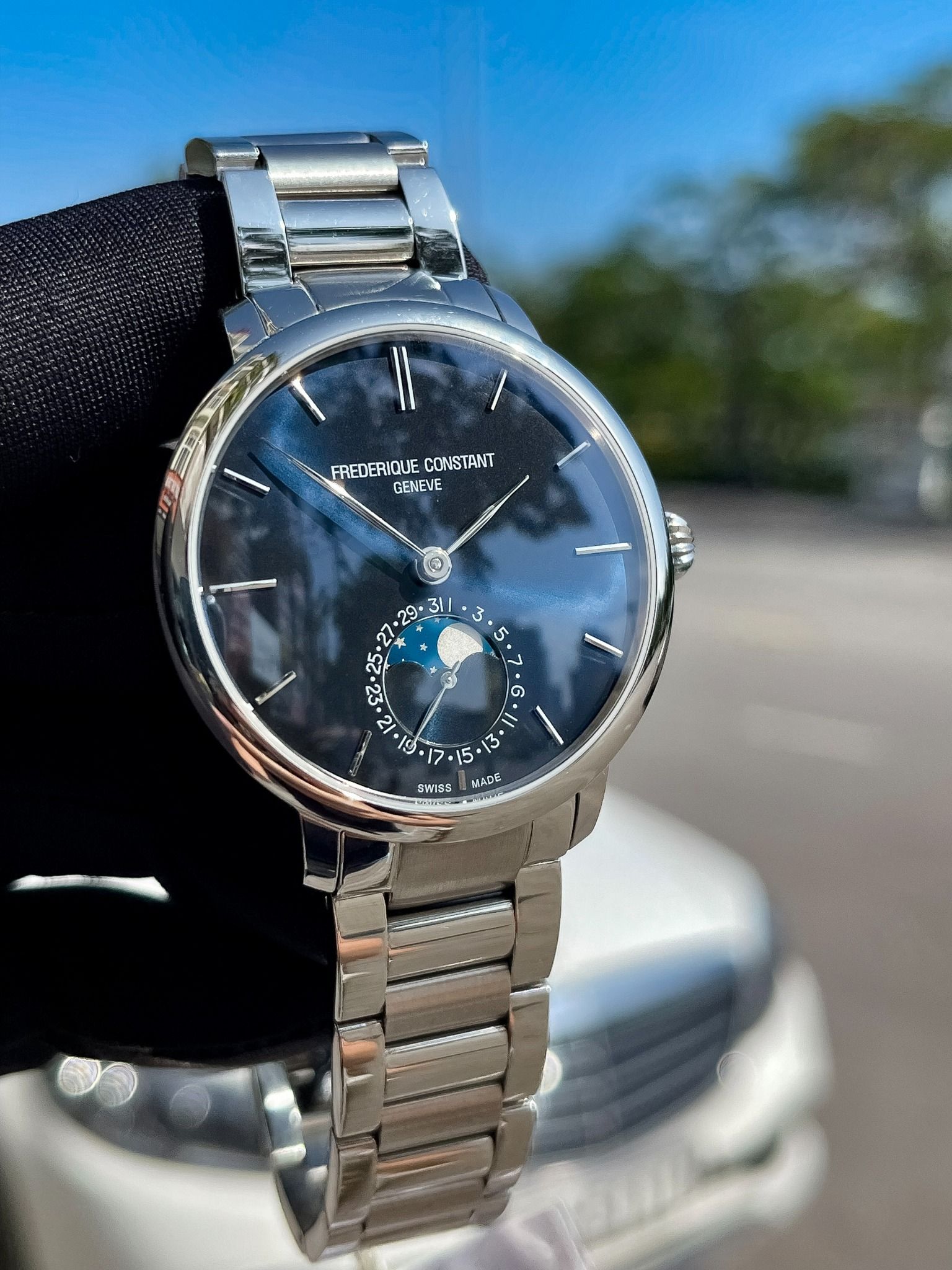 Frederique Constant Manufacture Slimline Moonphase FC-703N3S6B