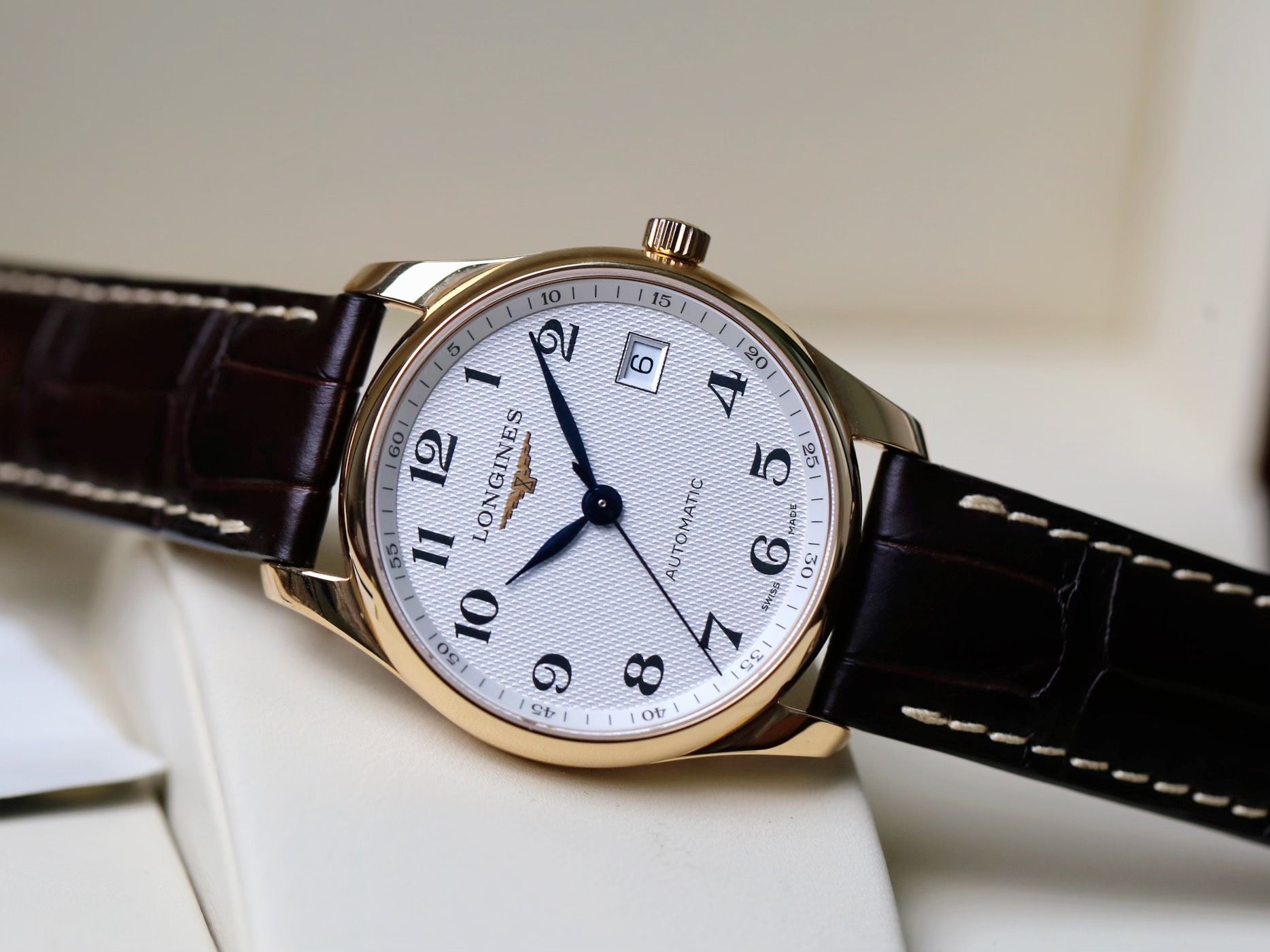 Longines Master Collection . (L25188783 ) Rose Gold 18K. –  PhongWatch