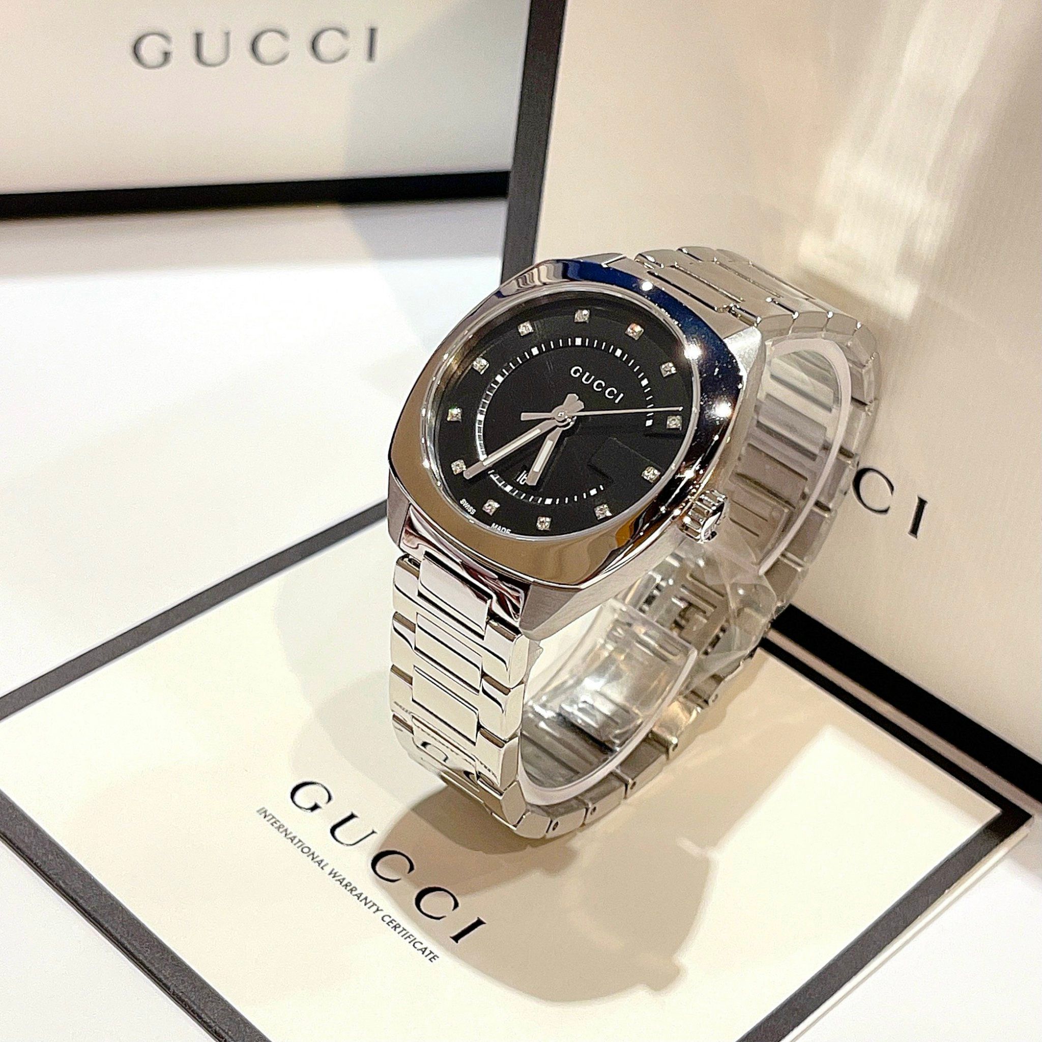 Ya142404 Gucci Gg2570 Ya142404 Gucci GG2570 Silver Stainless Steel