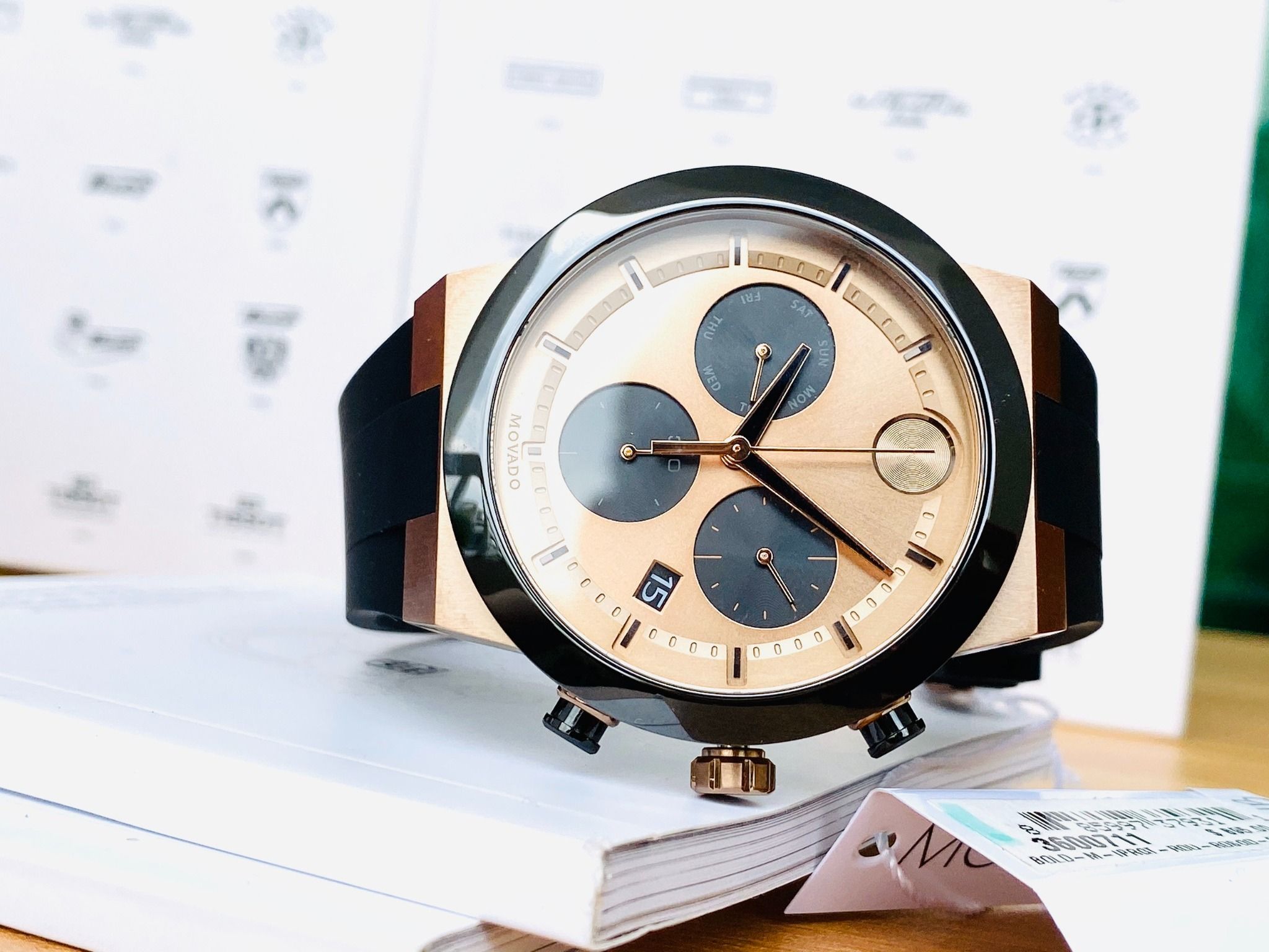 Movado Bold Fusion Chronograph Quartz Bronze 3600711 – PhongWatch