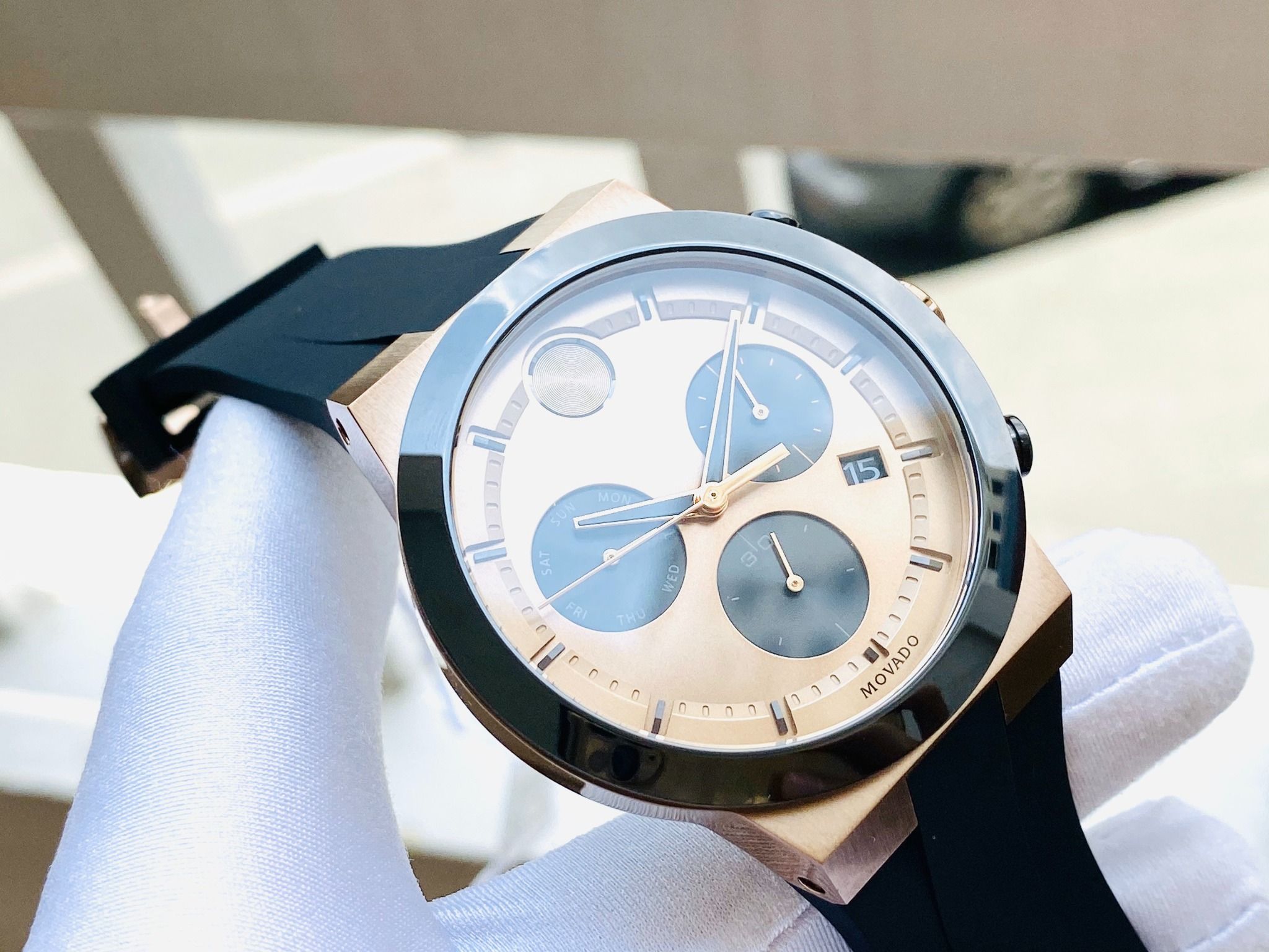Movado Bold Fusion Chronograph Quartz Bronze 3600711 – PhongWatch
