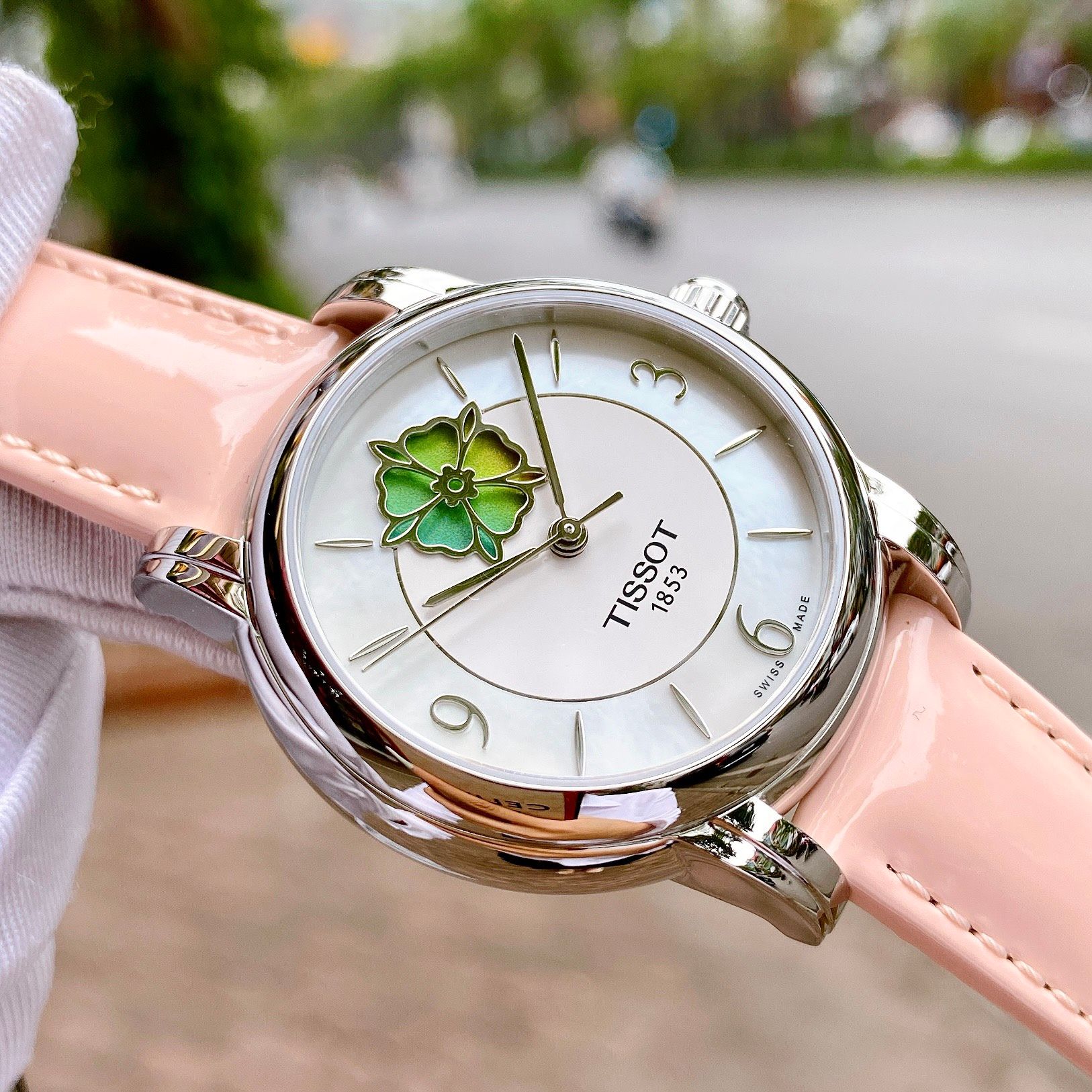 tissot flower watch