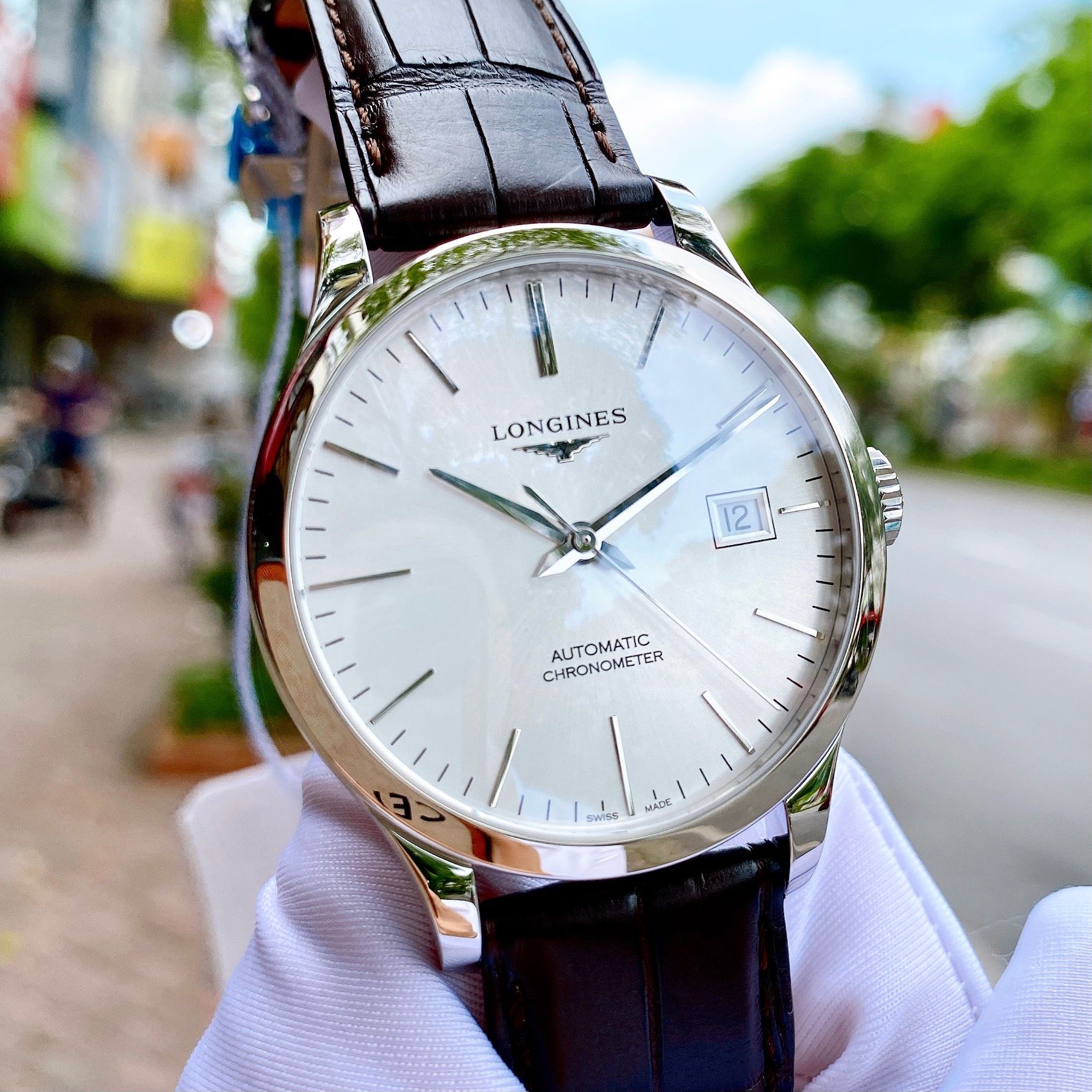 Longines Record . ( L28204722 ) Watch  - Đồng Hồ Nam –  PhongWatch