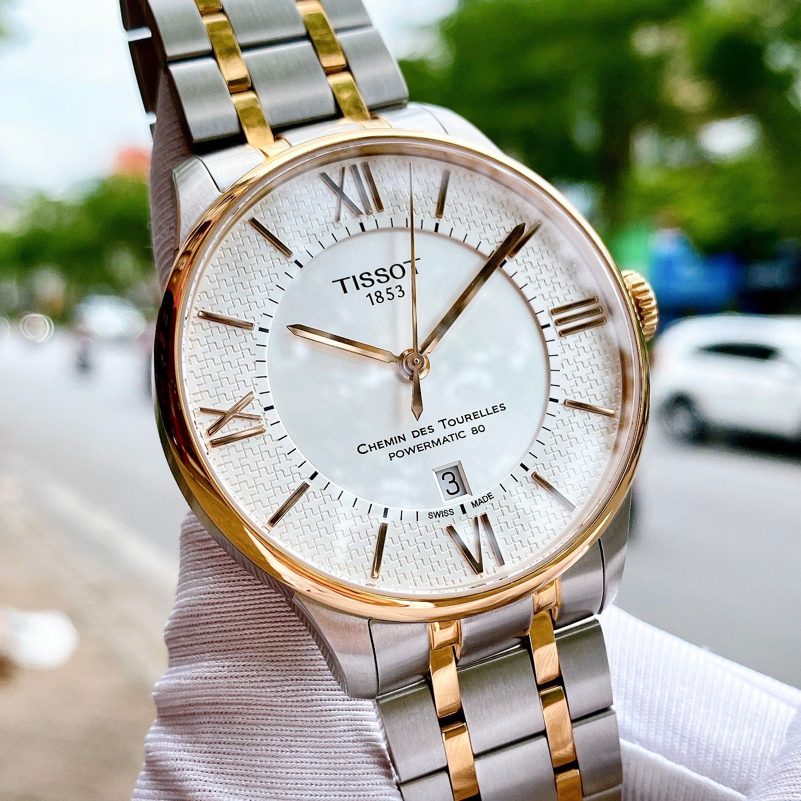 Tissot chemin des tourelles powermatic 80 top helvetic pride special edition
