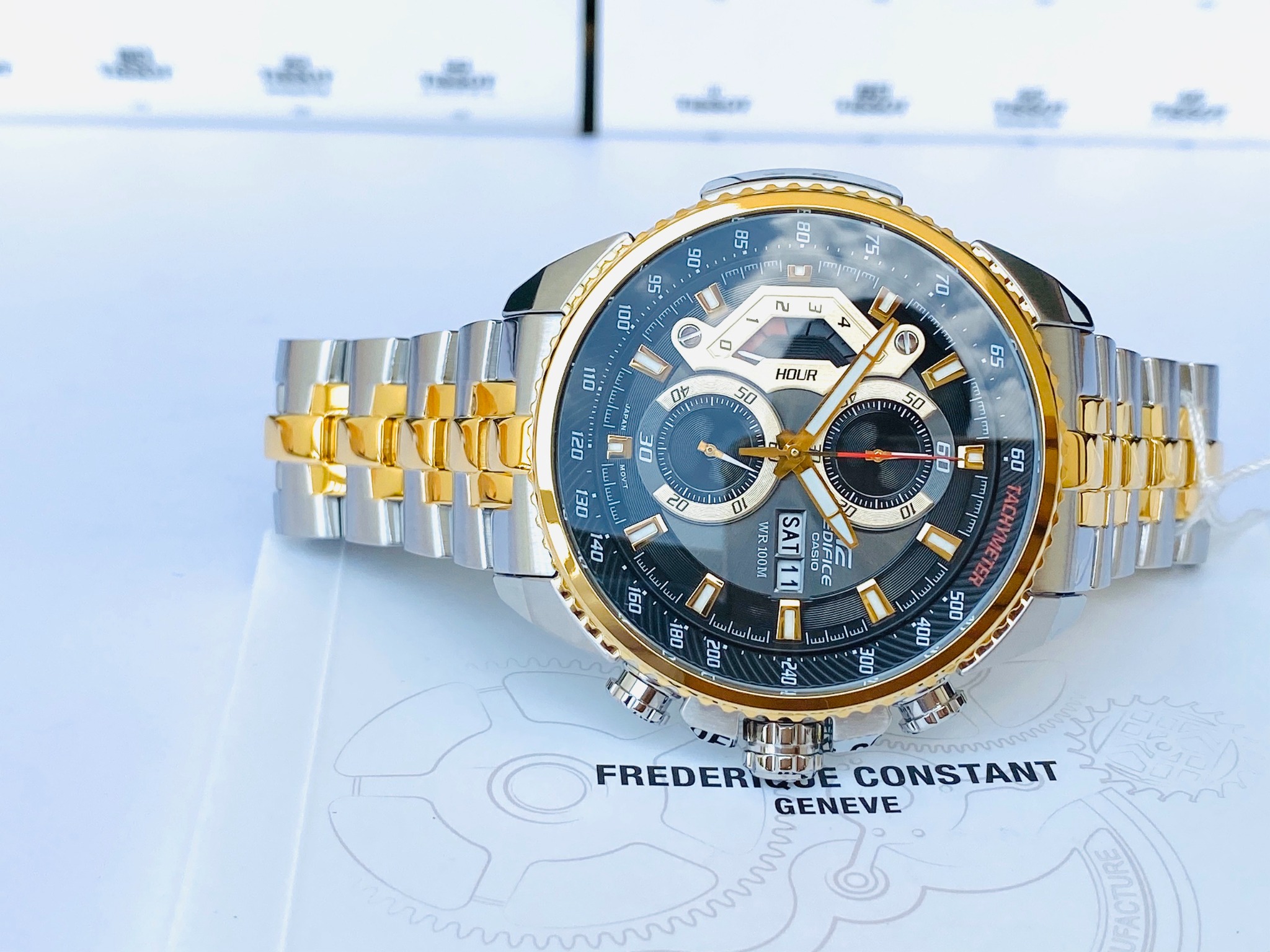 Reloj Casio Edifice EF-558SG-1AVUDF: Elegancia y Precisión - RELOJ EDIFICE CASIO R4