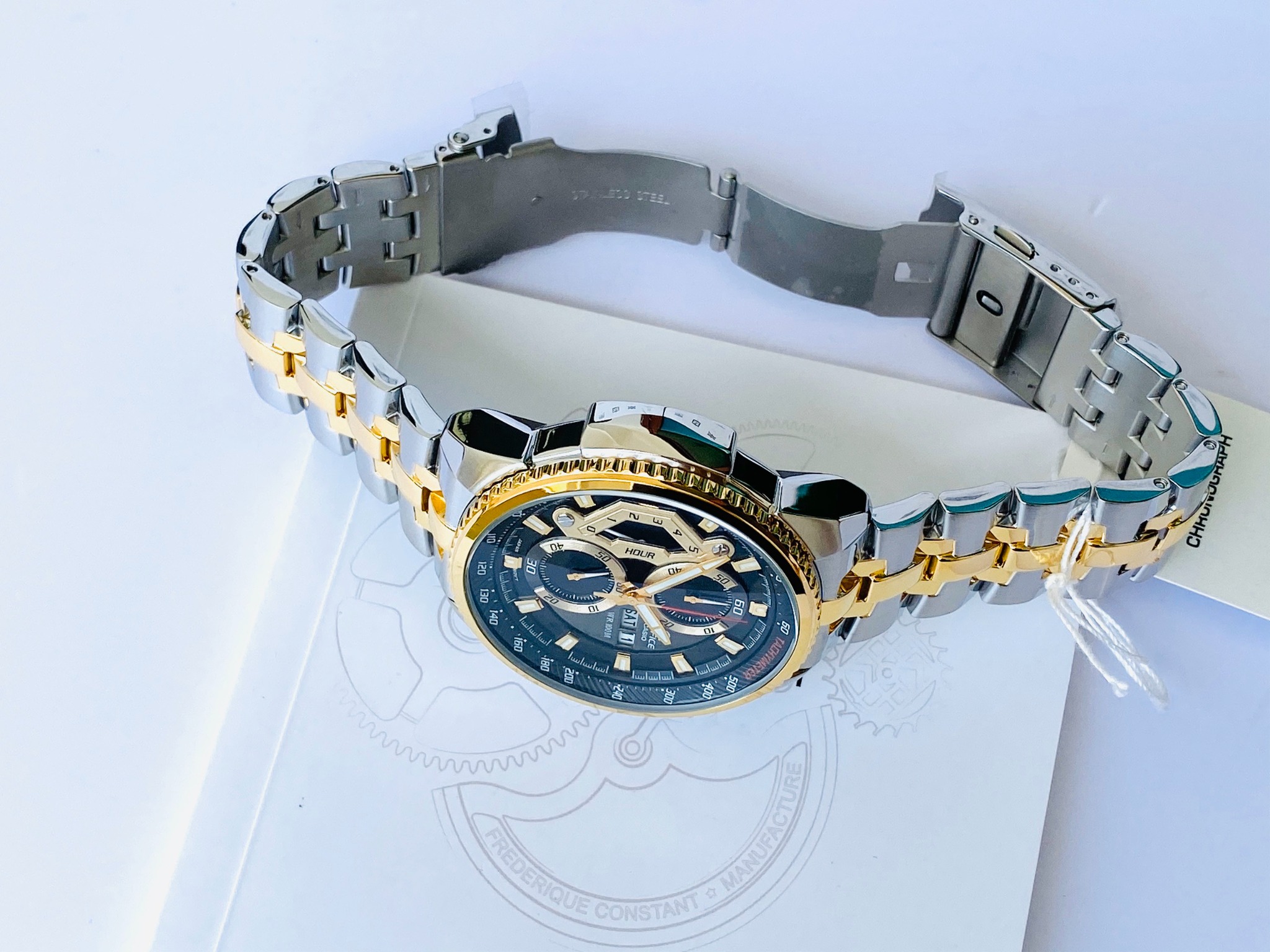 Reloj Casio Edifice EF-558SG-1AVUDF: Elegancia y Precisión - RELOJ EDIFICE CASIO R4