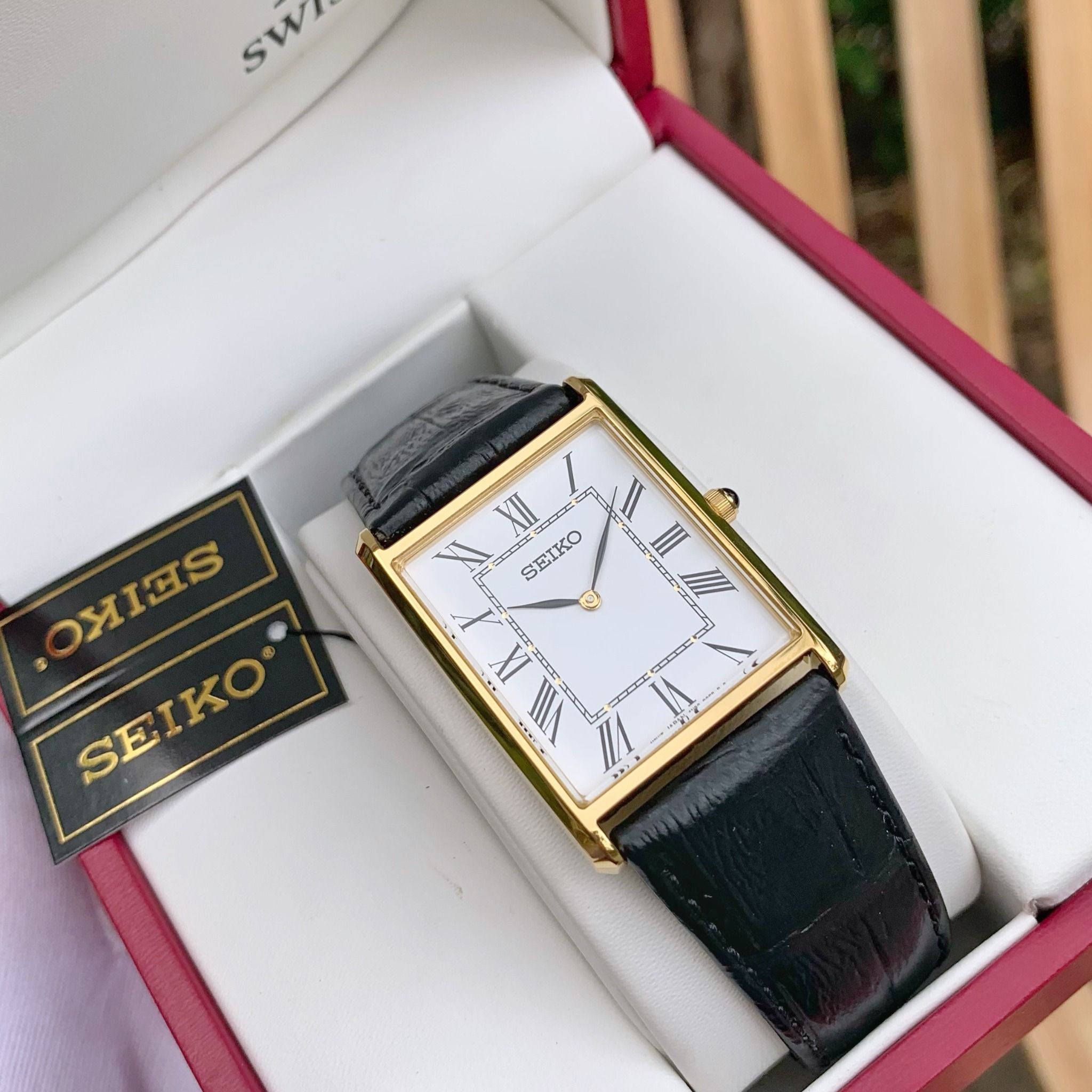 Seiko Tank SWR052 - Đồng Hồ Nam – PhongWatch