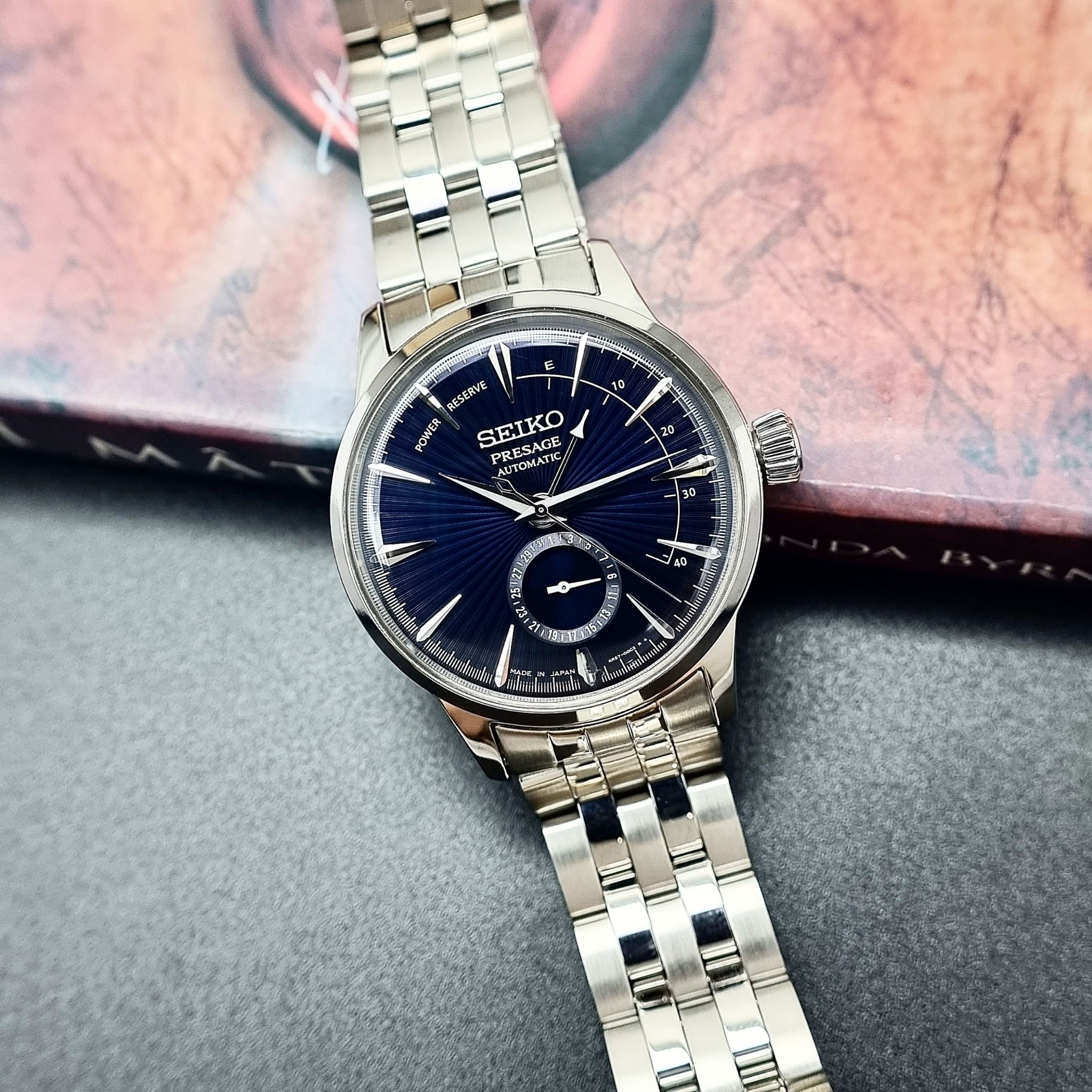 Seiko Presage Cocktail SSA347J1 ng H Nam Ch nh H ng Gi T t
