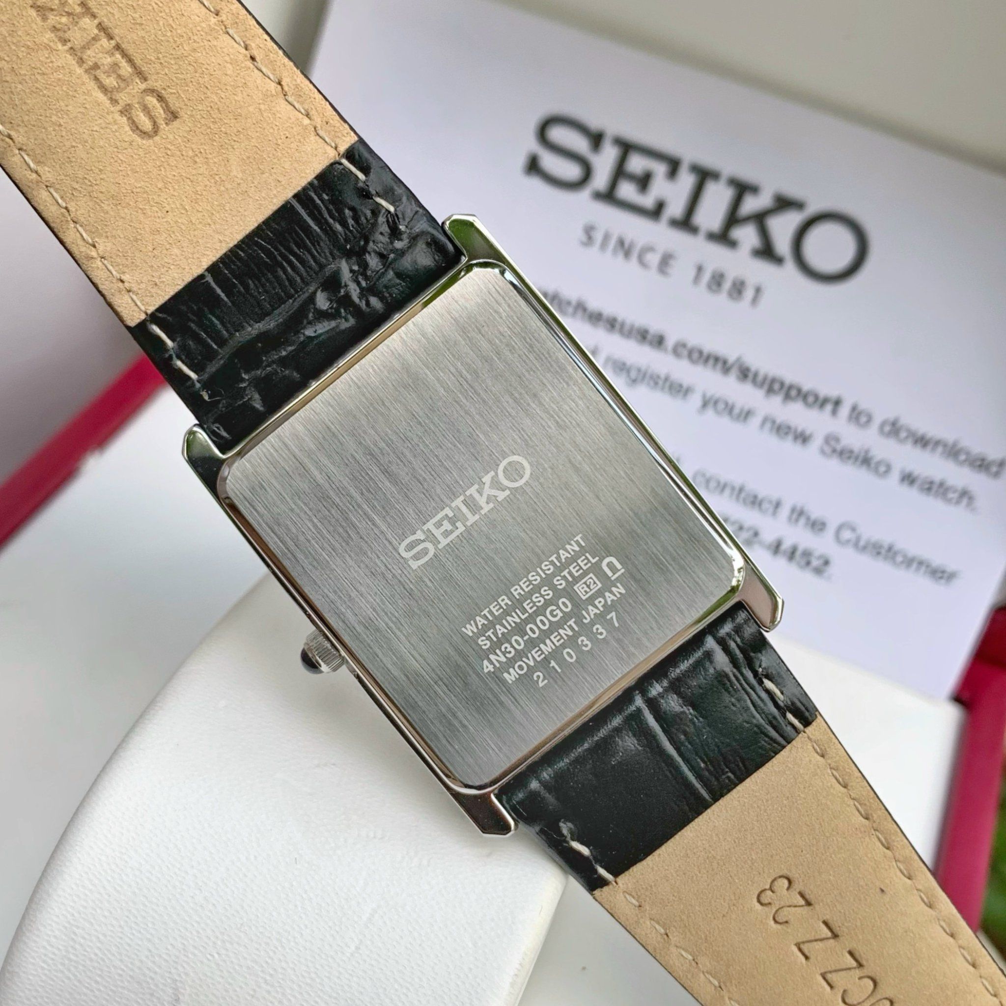 Seiko Tank SWR049 - Đồng Hồ Nam – PhongWatch