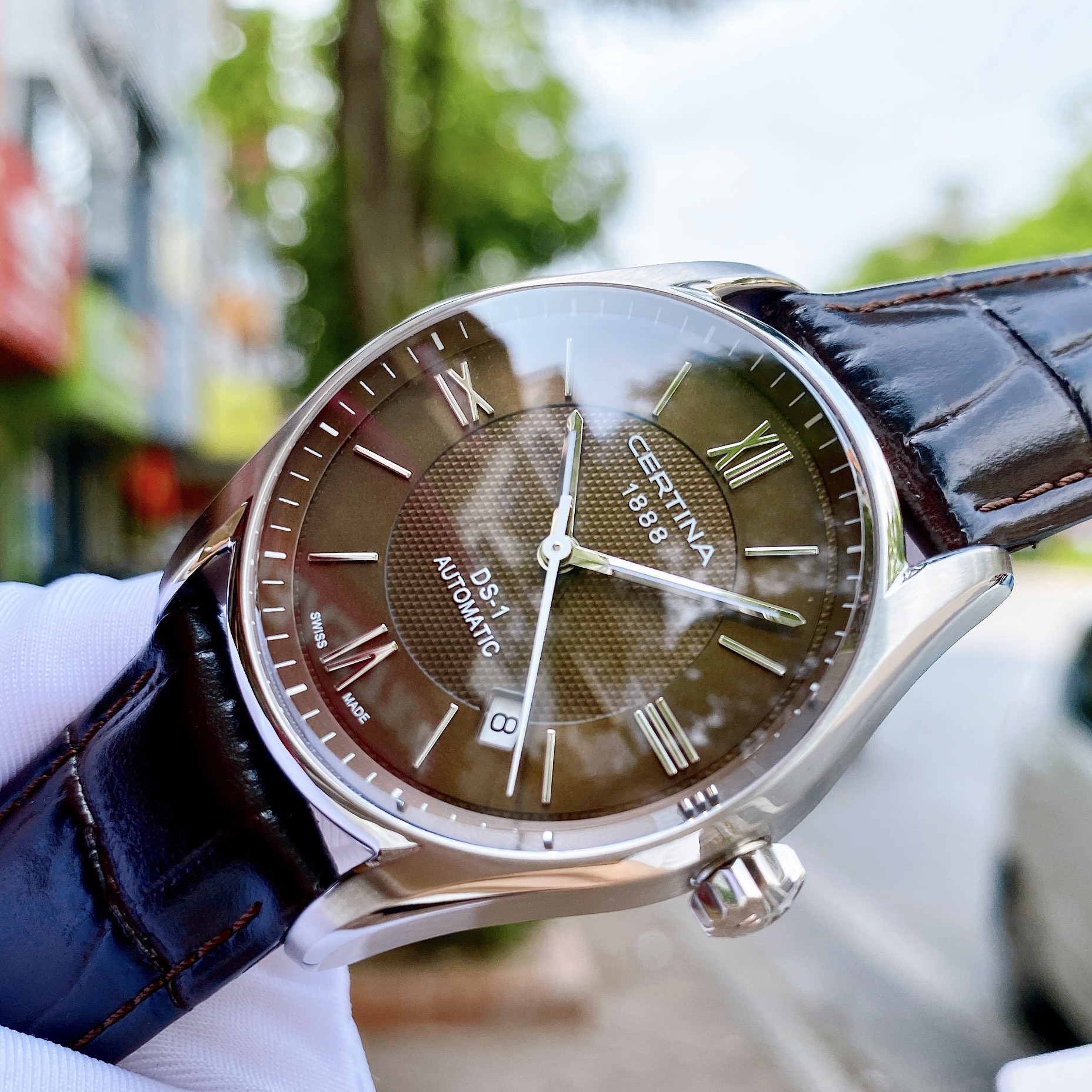 Certina DS 1 Automatic Brown Dial C006.407.16.298.00