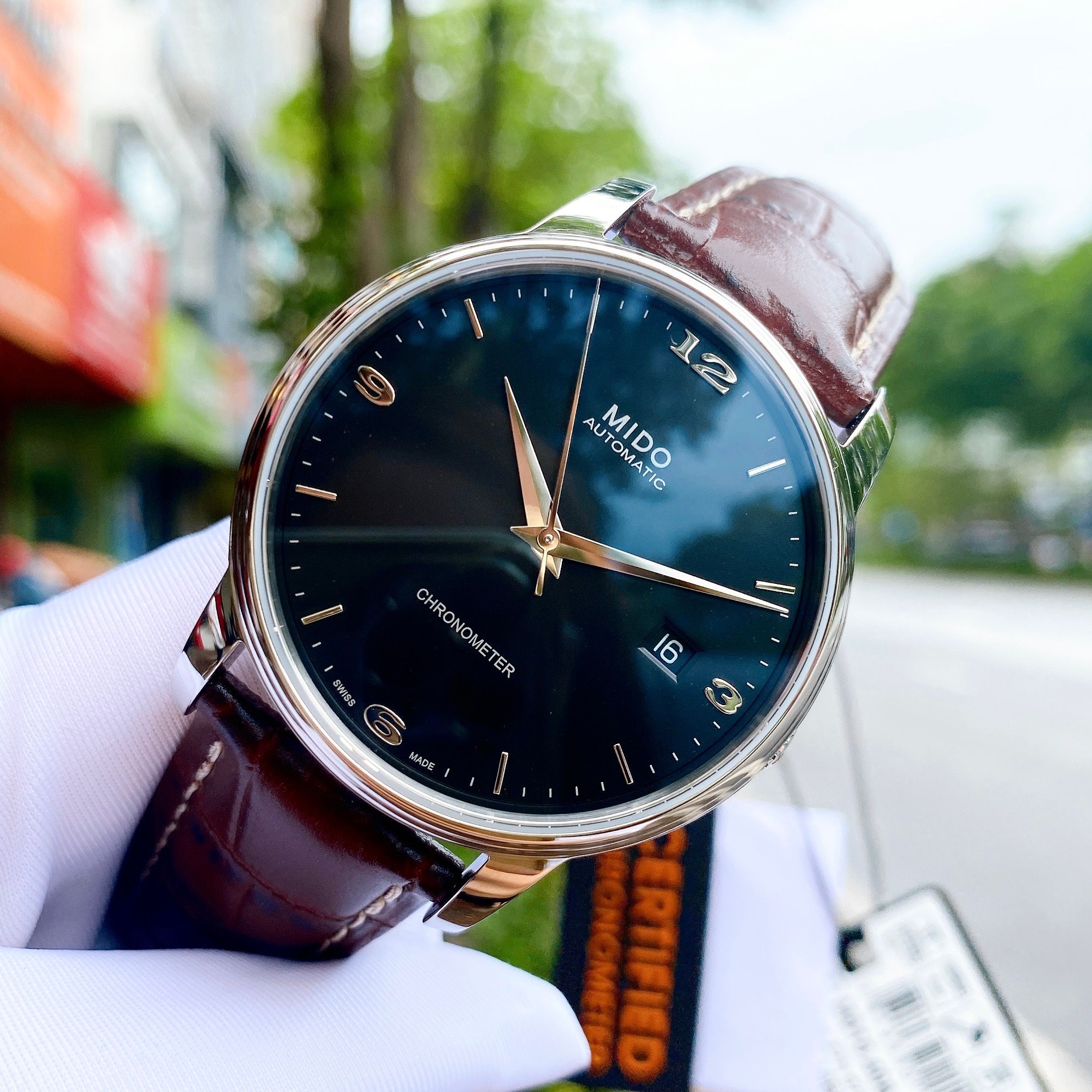 Mido Baroncelli III M010.408.11.031.00 M0104081103100 PhongWatch