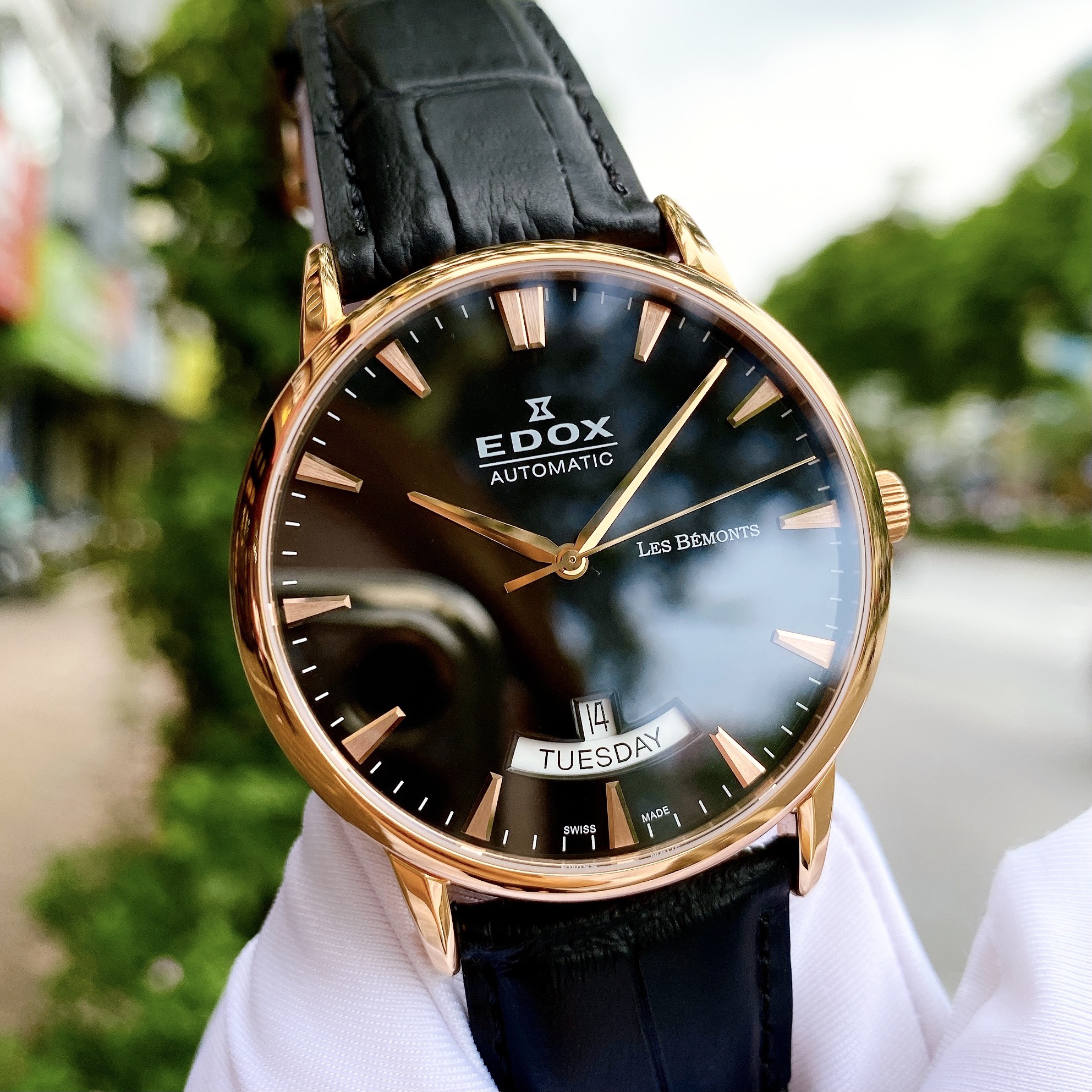 EDOX エドックス レディース腕時計 手巻き 稼働品 INCABLOK 17石
